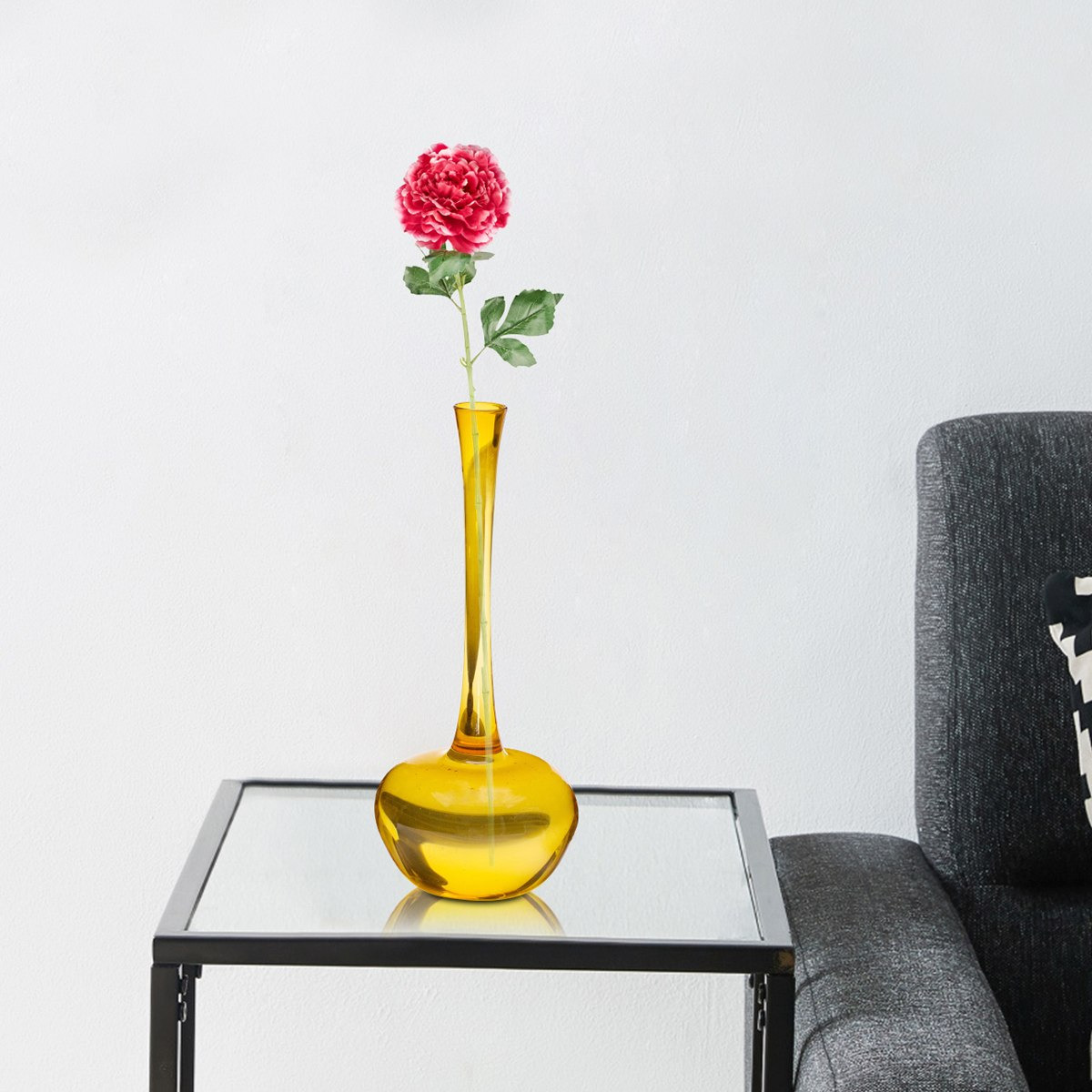 زهرة للزينة لورين - 70 سم-hbxdecorandfurnishings-homeaccessories-artificialflowersandplants-image-1