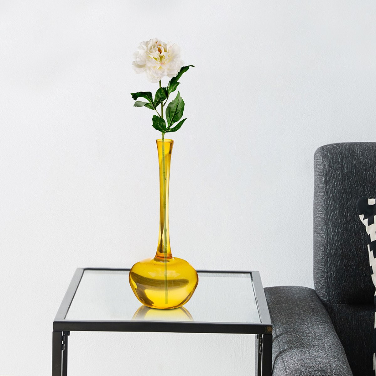 زهرة للزينة لورين - 70 سم-hbxdecorandfurnishings-homeaccessories-artificialflowersandplants-image-1