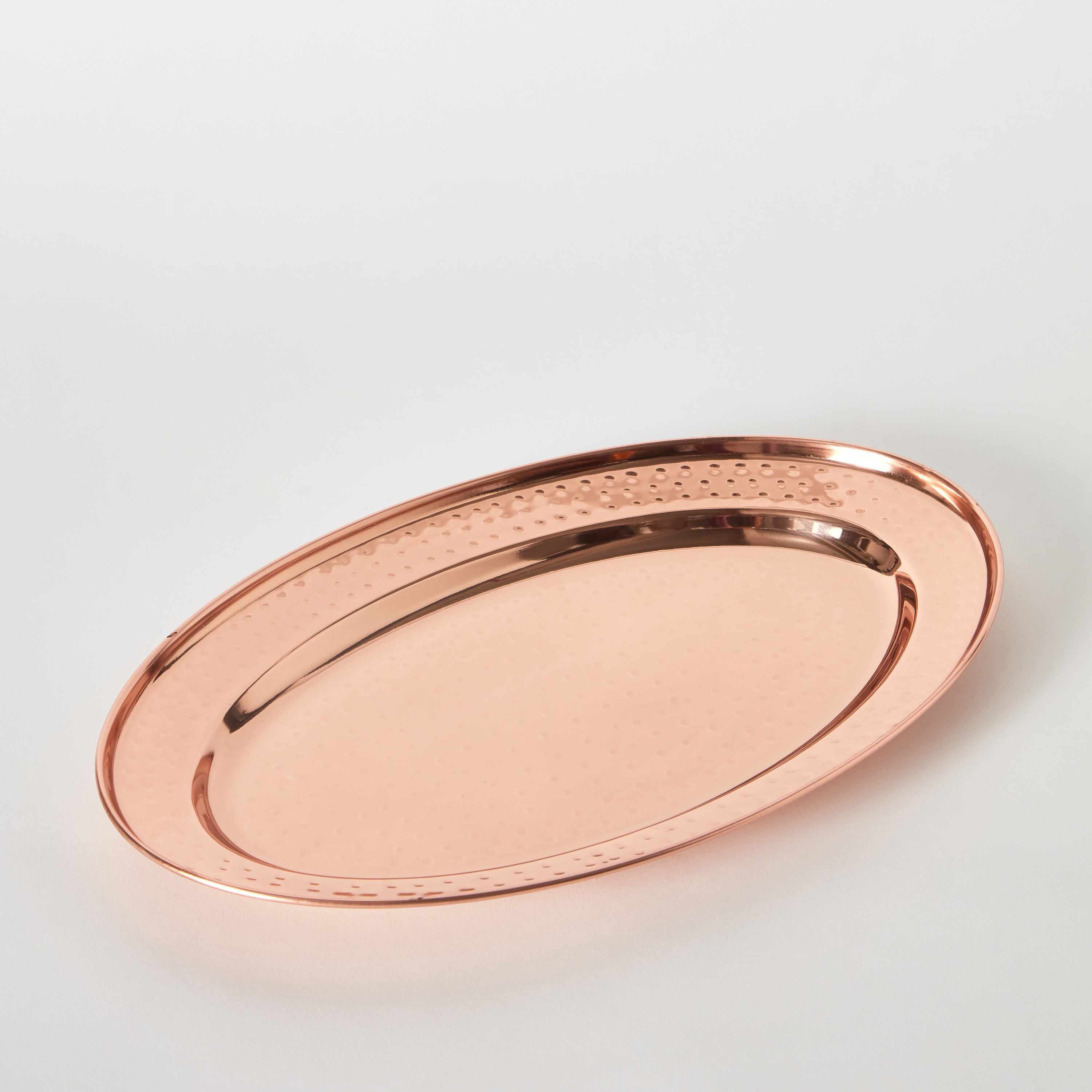 صينية بيضاوية بتشطيب مطروق من كوبر شاين - 35 سم-hbxhomeware-hbxkitchen-image-6