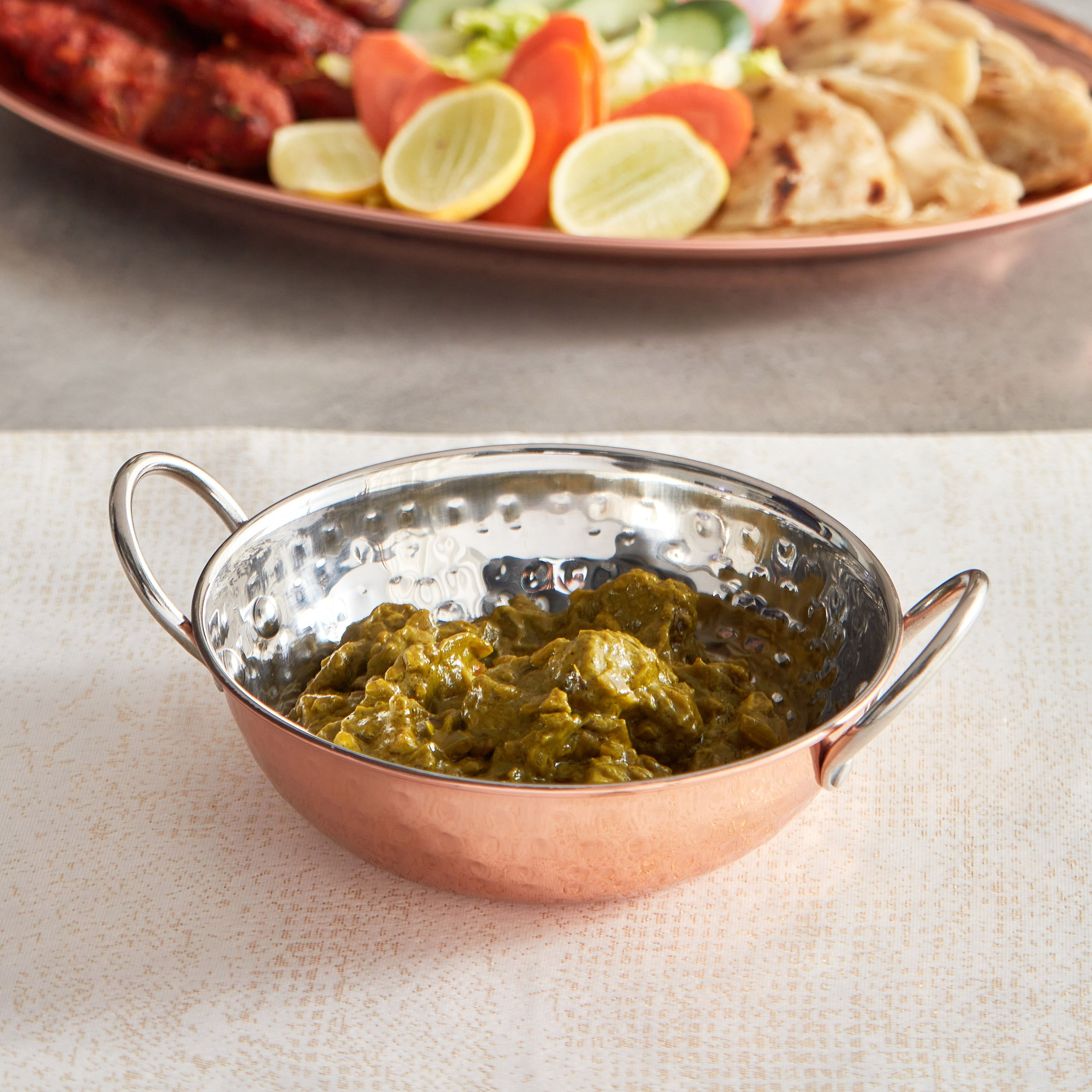 مقلاة كاداي من كوبر شاين - 14 سم-hbxdecorandfurnishings-tabletop-serveware-image-1