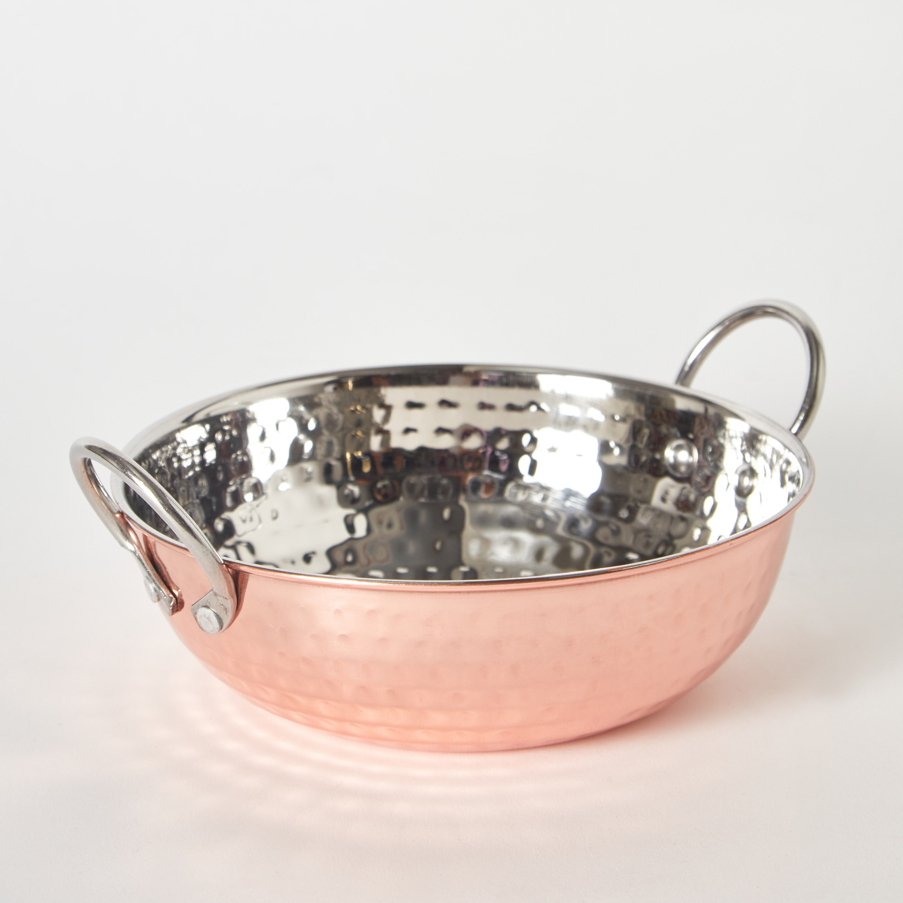 Copper Shine Kadhai - 17 cm-hbxdecorandfurnishings-tabletop-serveware-image-6