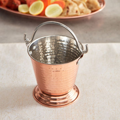Copper Shine Gravy Bucket - 10.75 cms