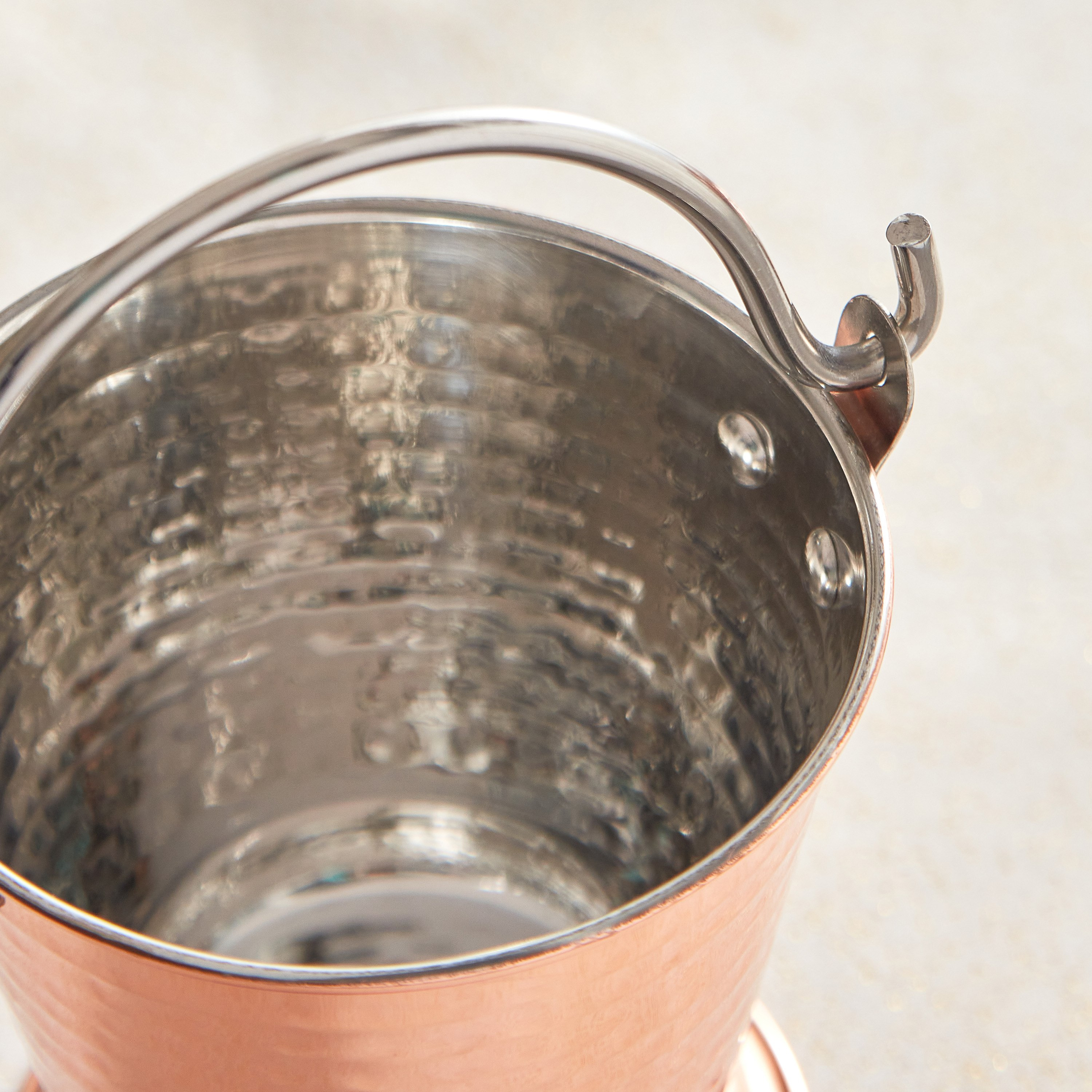 Copper Shine Gravy Bucket - 10.75 cm-hbxdecorandfurnishings-tabletop-serveware-image-3
