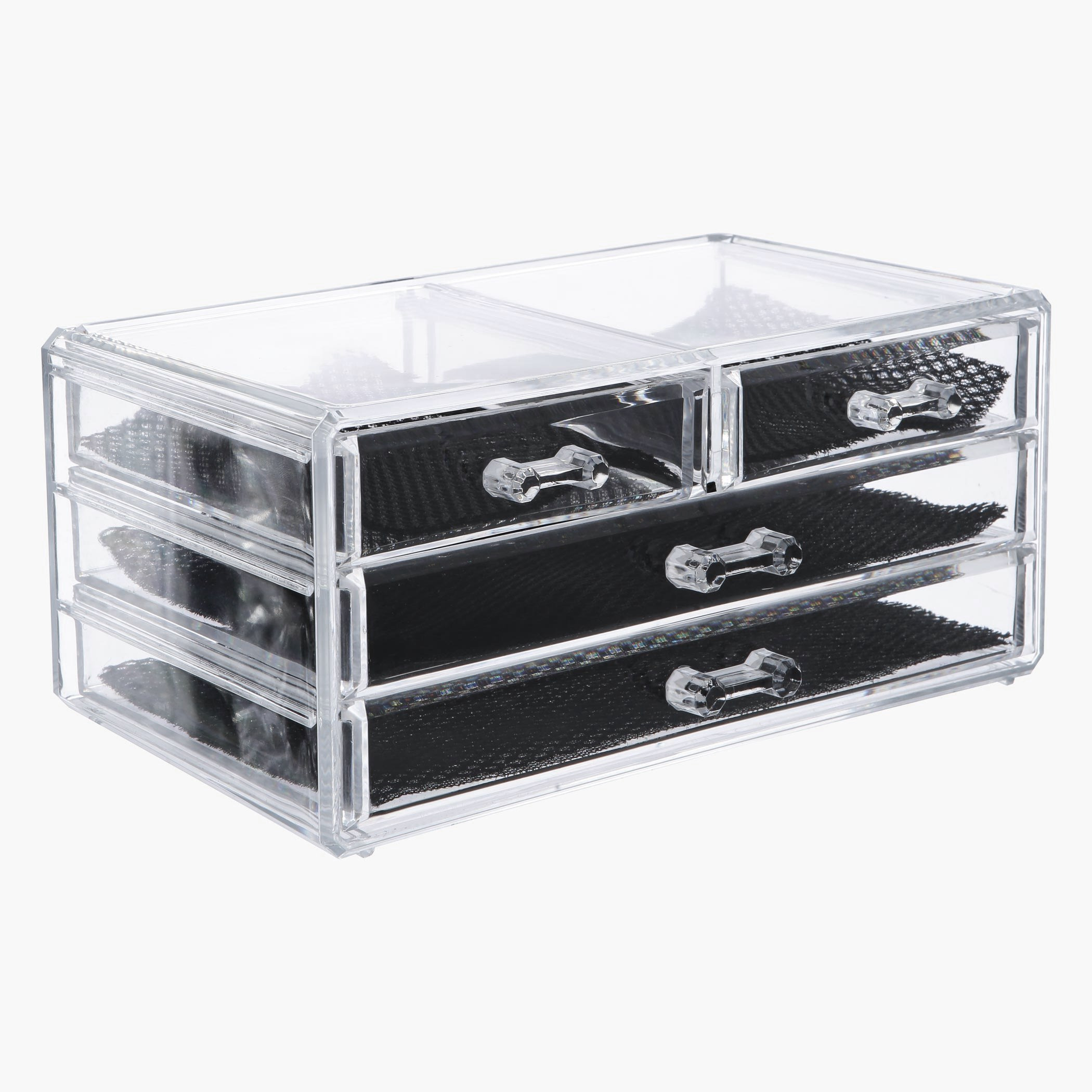 صندوق مجوهرات بـ4 أدراج من كريستال-hbxbedroom-bedroomaccessories-jewelleryboxesandholders-image-1