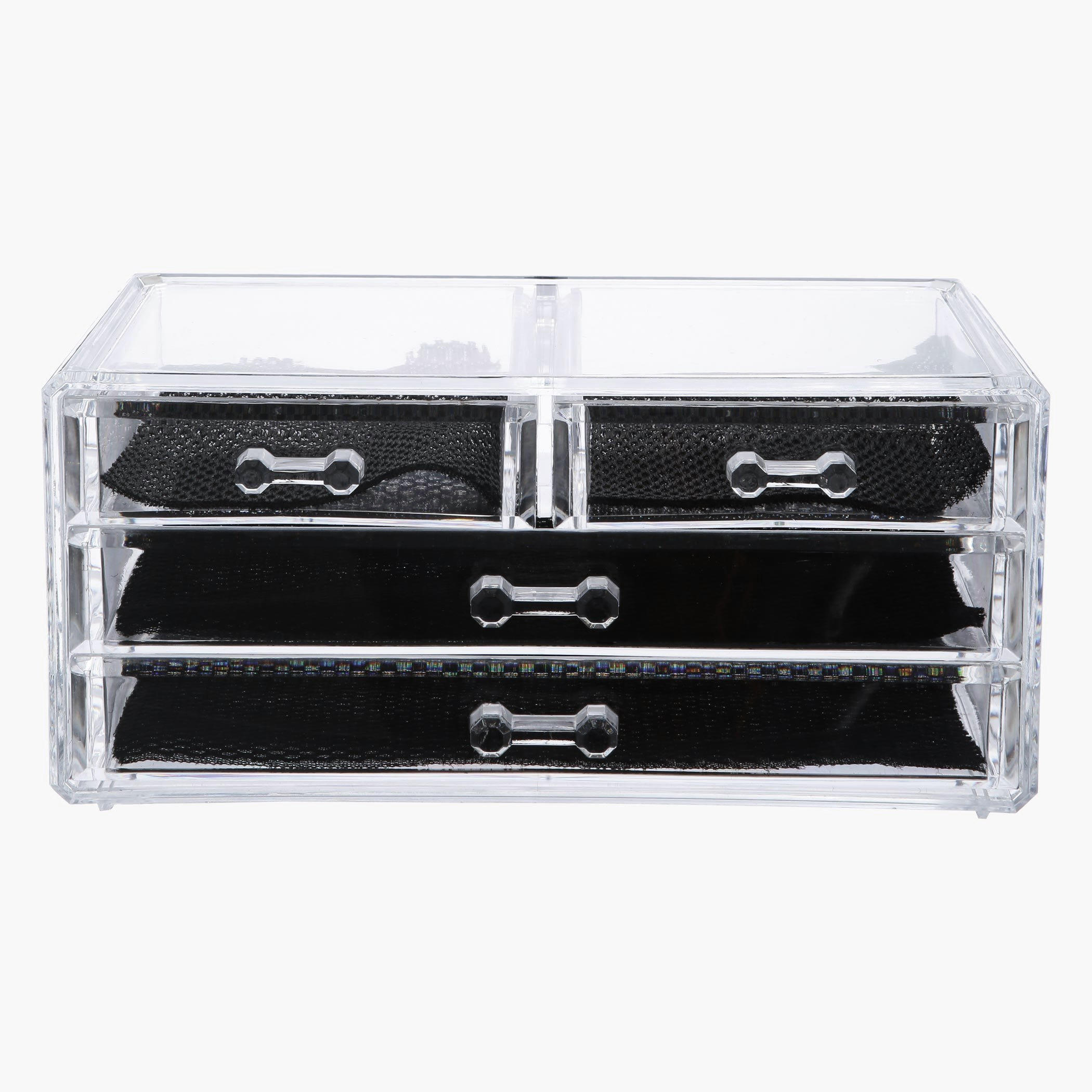 صندوق مجوهرات بـ4 أدراج من كريستال-hbxbedroom-bedroomaccessories-jewelleryboxesandholders-image-2