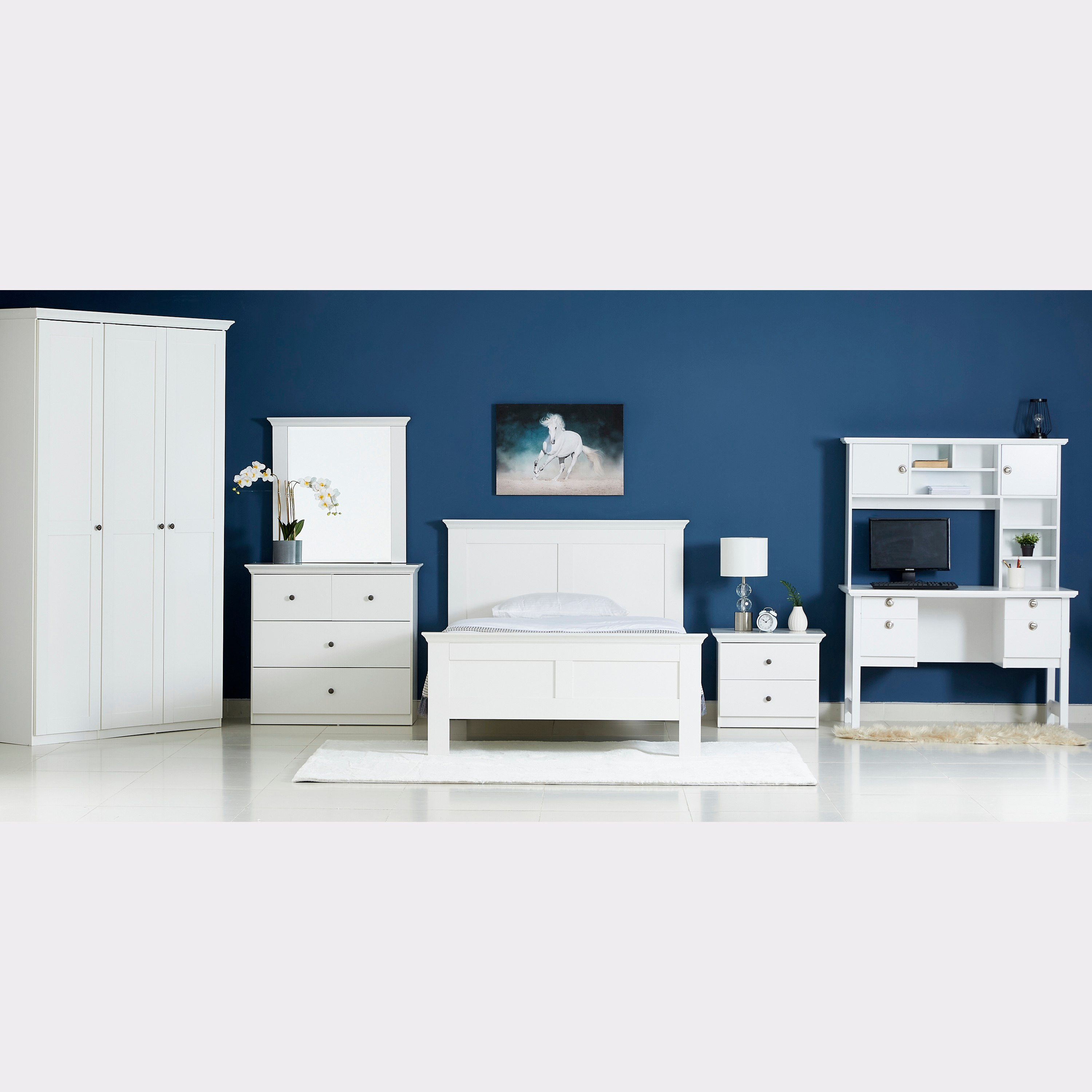 سرير مزدوج من كانتري - 120x200 سم-hbxbedroom-bedsandbedsets-beds-twin-image-4
