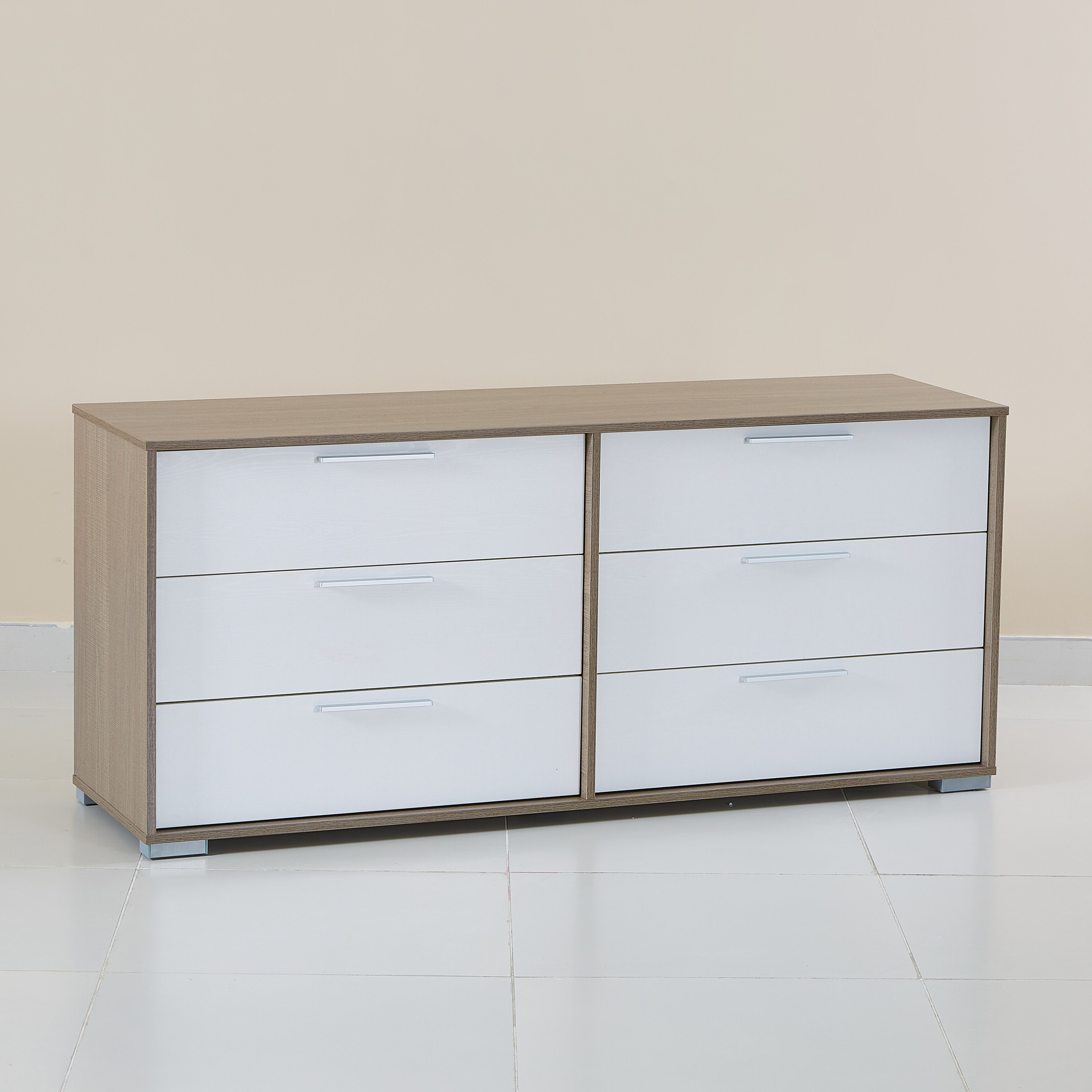 طاولة تزيين كبيرة 6 أدراج دون مرآة من كاثي-hbxfurniture-bedroom-dressersandmirrors-image-7
