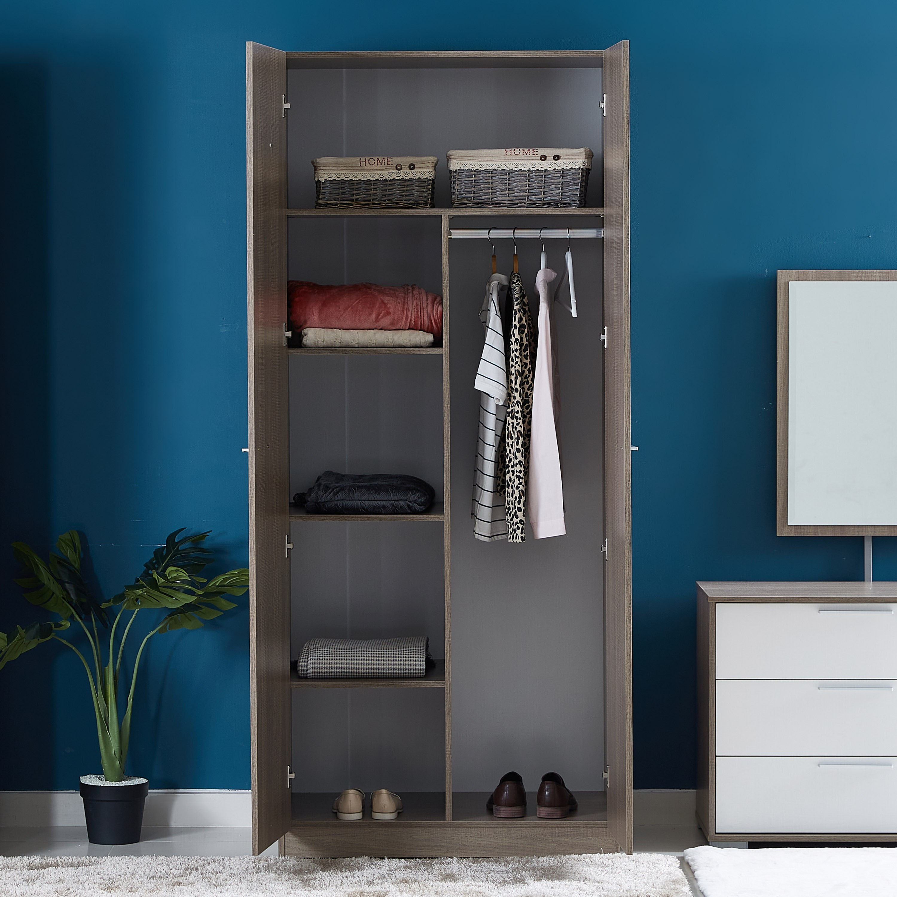 دولاب ببابين من كاثي-hbxfurniture-wardrobes-image-3