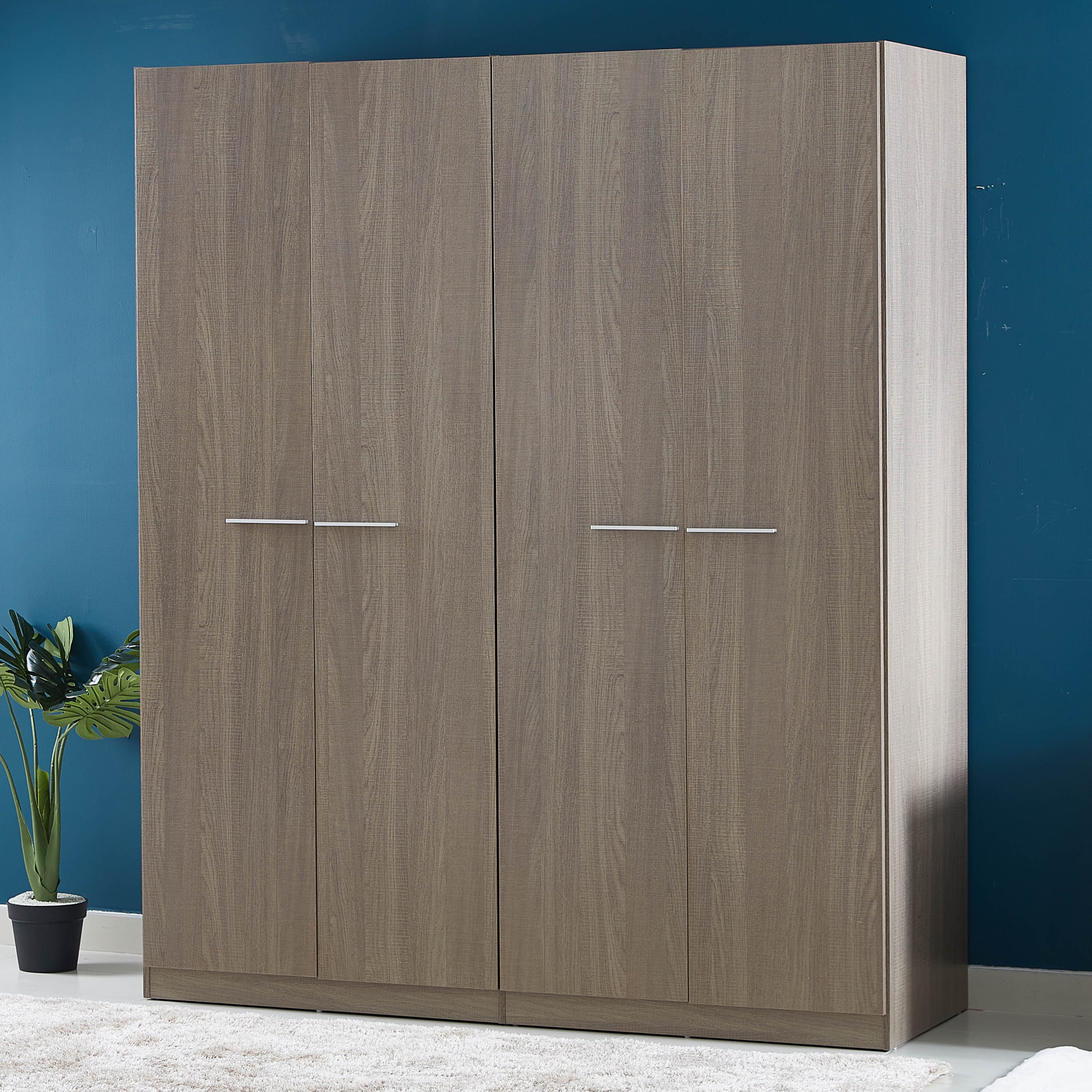 Cathy 4-Door Wardrobe-hbxfurniture-wardrobes-image-1