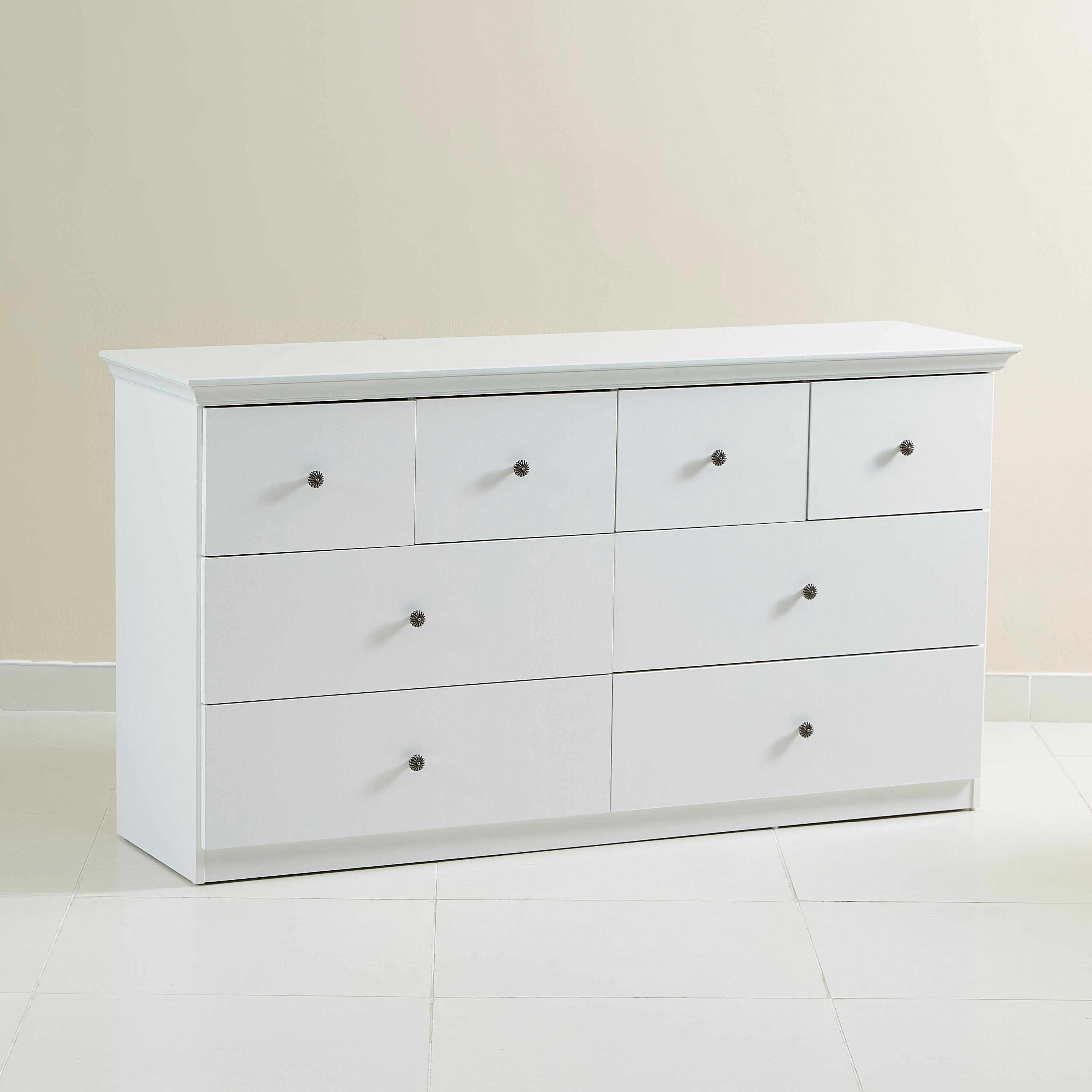 طاولة تزيين كبيرة 8 أدراج دون مرآة من كانتري-hbxfurniture-bedroom-dressersandmirrors-image-7