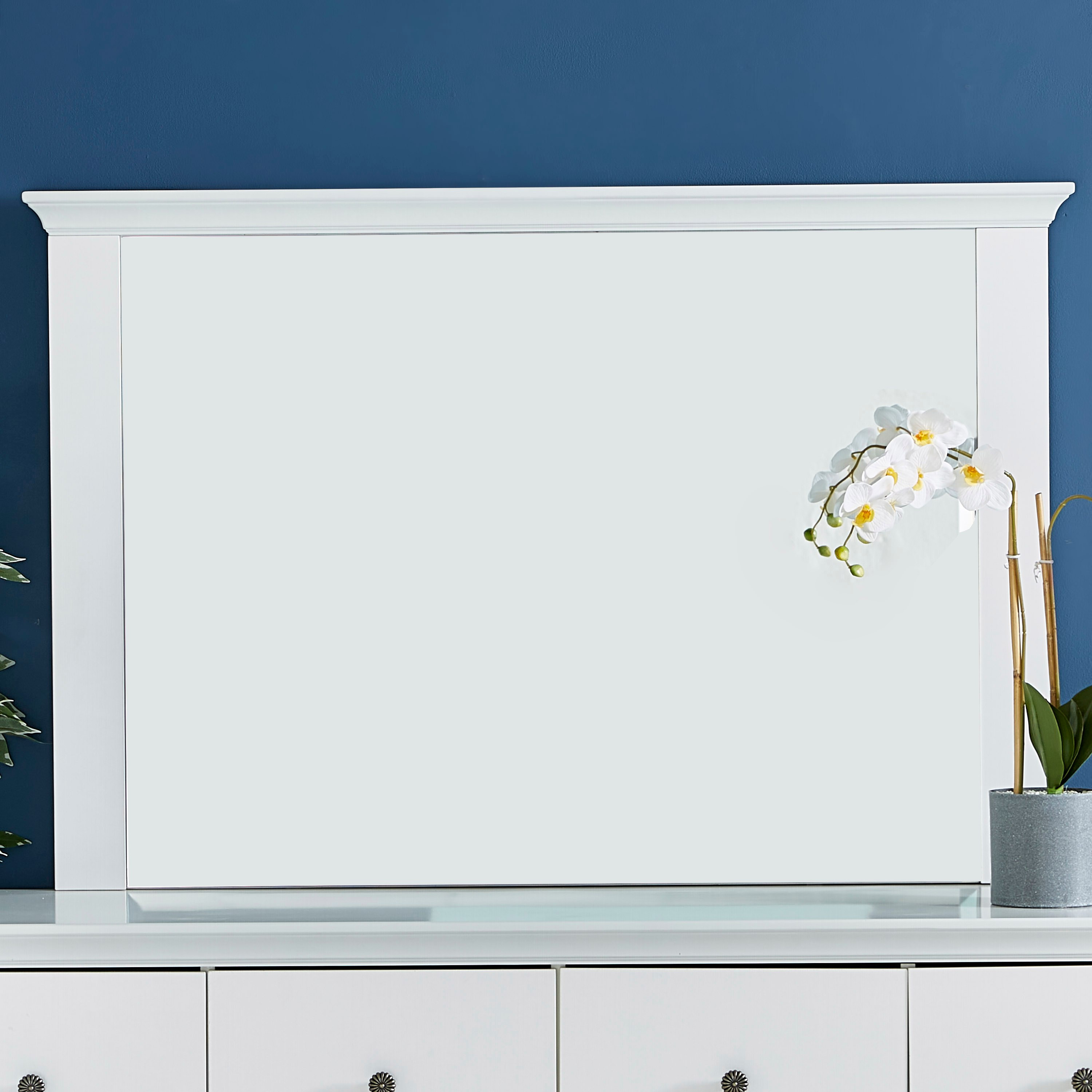مرآة دون طاولة تزيين 6 أدراج من كانتري-hbxfurniture-bedroom-dressersandmirrors-image-2