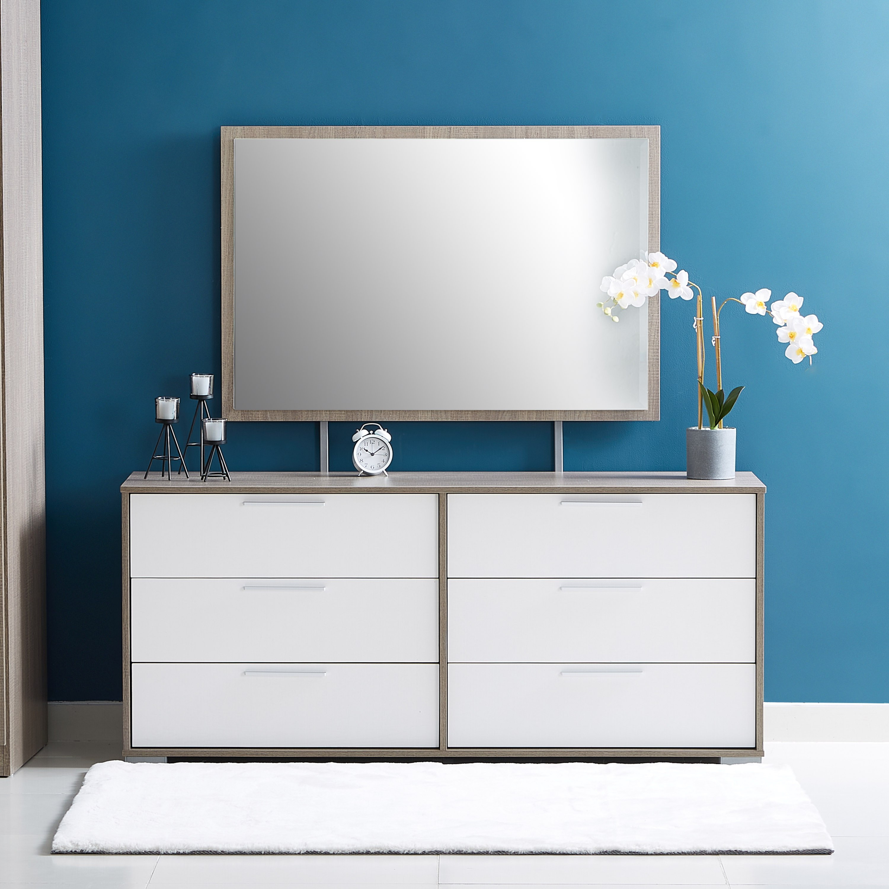 مرآة مستطيلة بدون طاولة تزيين من كاثي-hbxfurniture-bedroom-dressersandmirrors-image-4