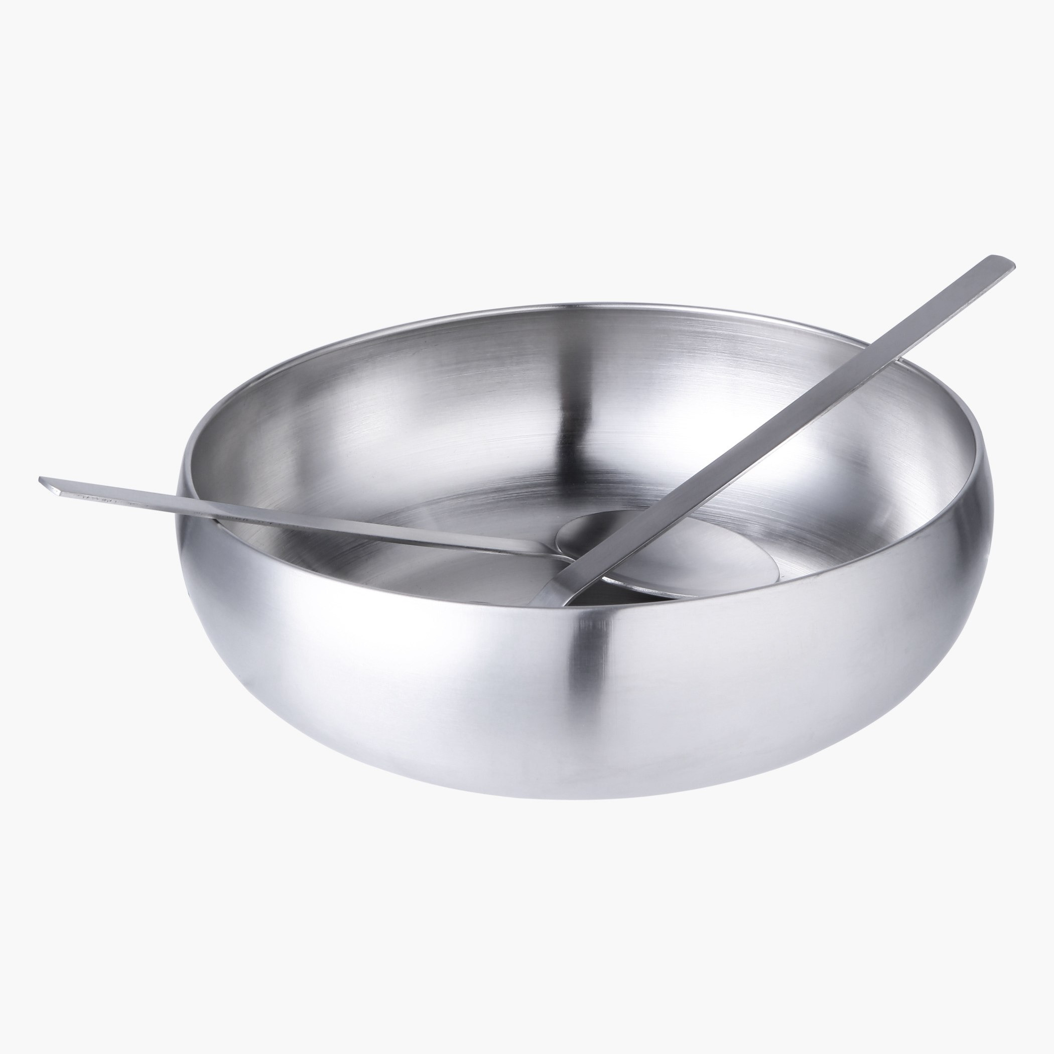 صحن سلطة وملاعق من شاين - طقم من ثلاث قطع-hbxdecorandfurnishings-tabletop-serveware-image-2