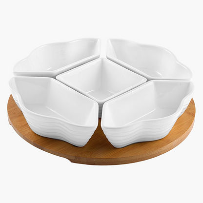 Occasion 5-Piece Bowl Set with Tray
