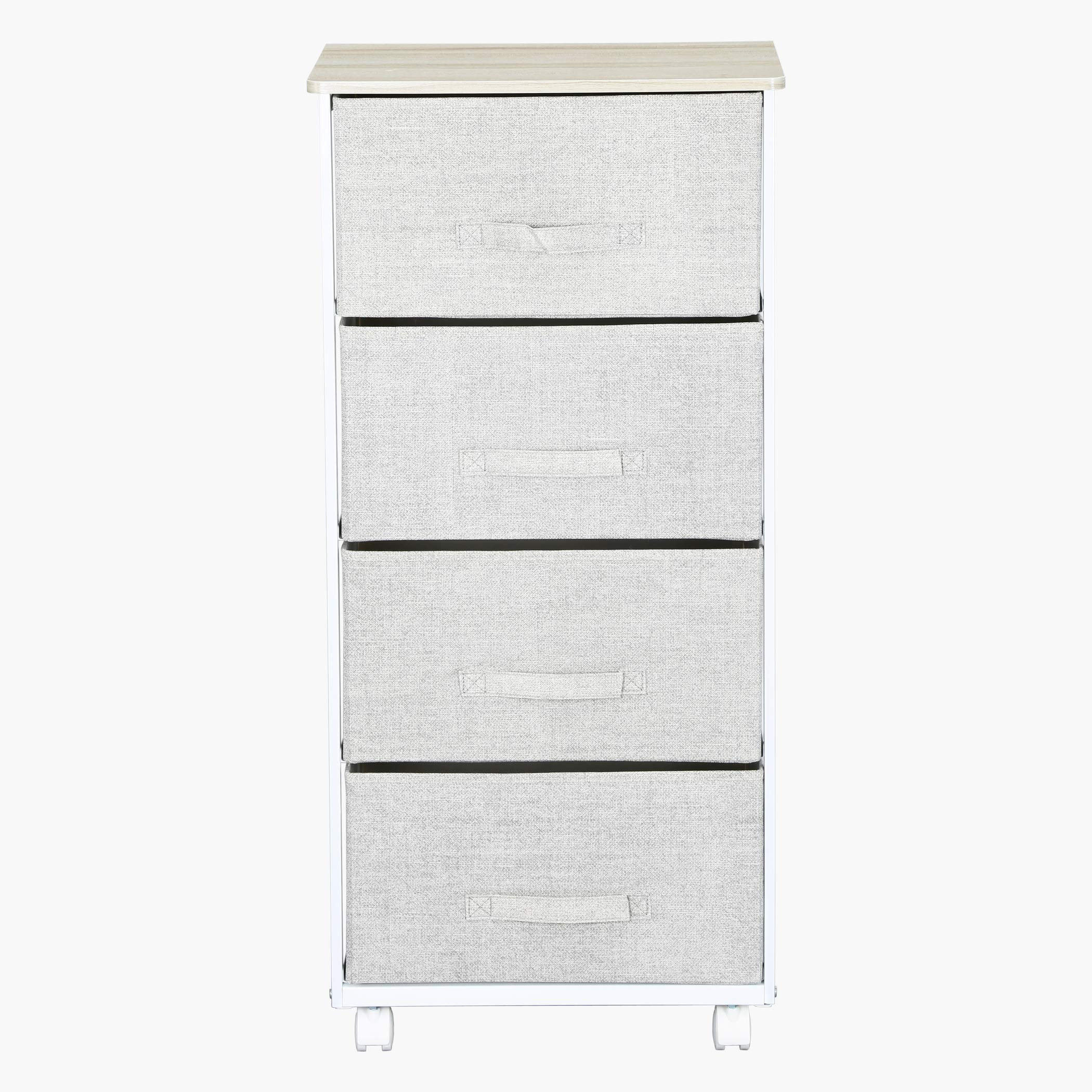 وحدة تخزين متحرّكة بـ4 أدراج من آمي -hbxfurniture-dressersandchests-chestofdrawers-image-3