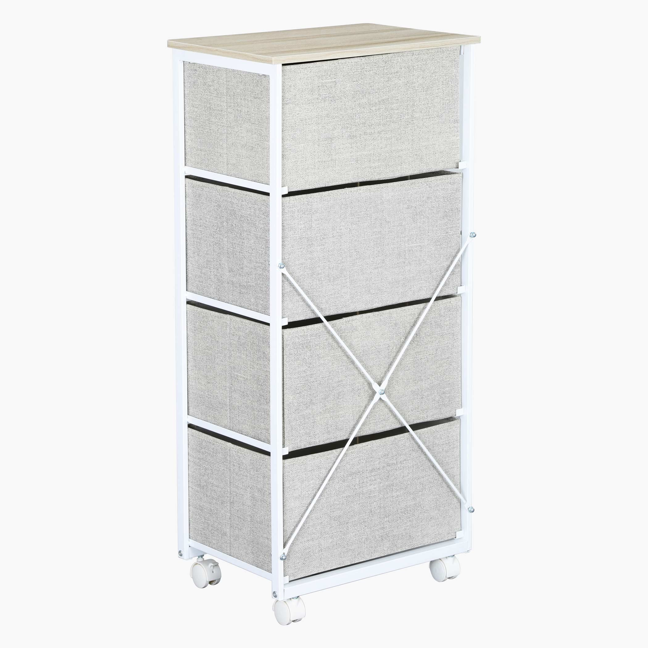 وحدة تخزين متحرّكة بـ4 أدراج من آمي -hbxfurniture-dressersandchests-chestofdrawers-image-4