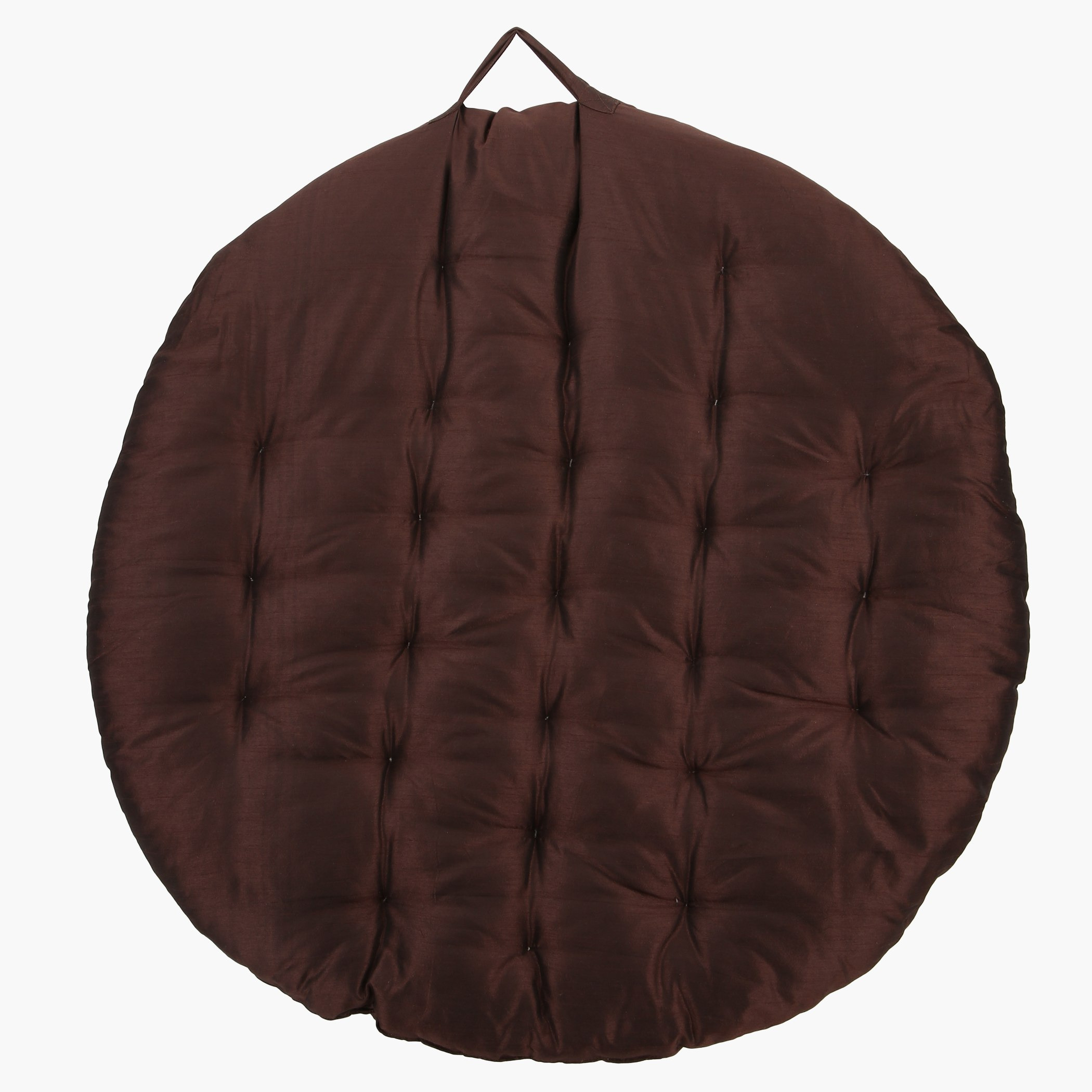 Dupioni Round Floor Cushion- 80x80 cm-PROMO_HB_AE_B1G1_250925-image-1