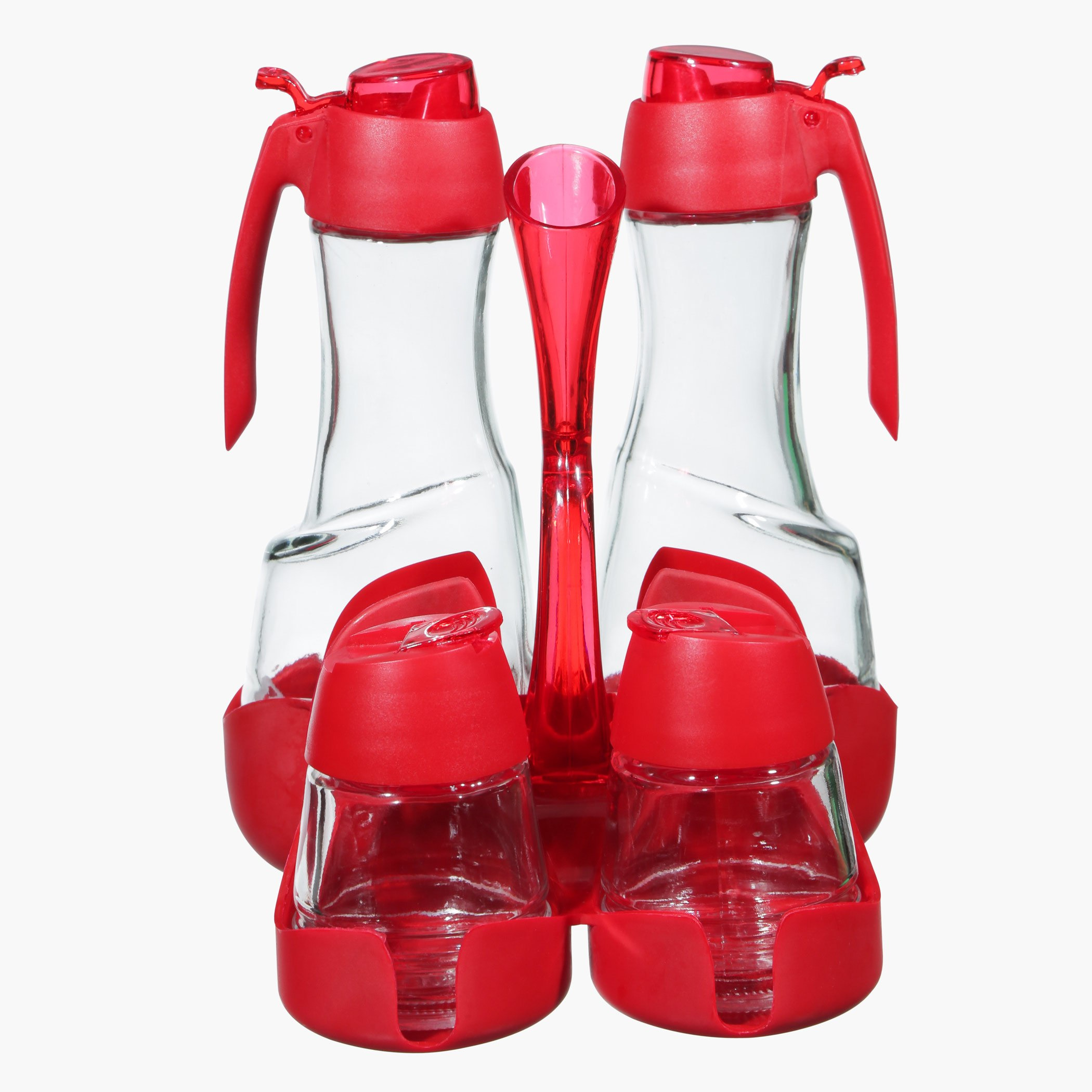 طقم قوارير لحفظ الخل والزيت من أربع قطع-hbxhomeware-hbxkitchen-image-1