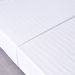 Hamilton Cotton Satin Striped Twin Flat Sheet - 170x260 cm-Bedsheets-thumbnail-2