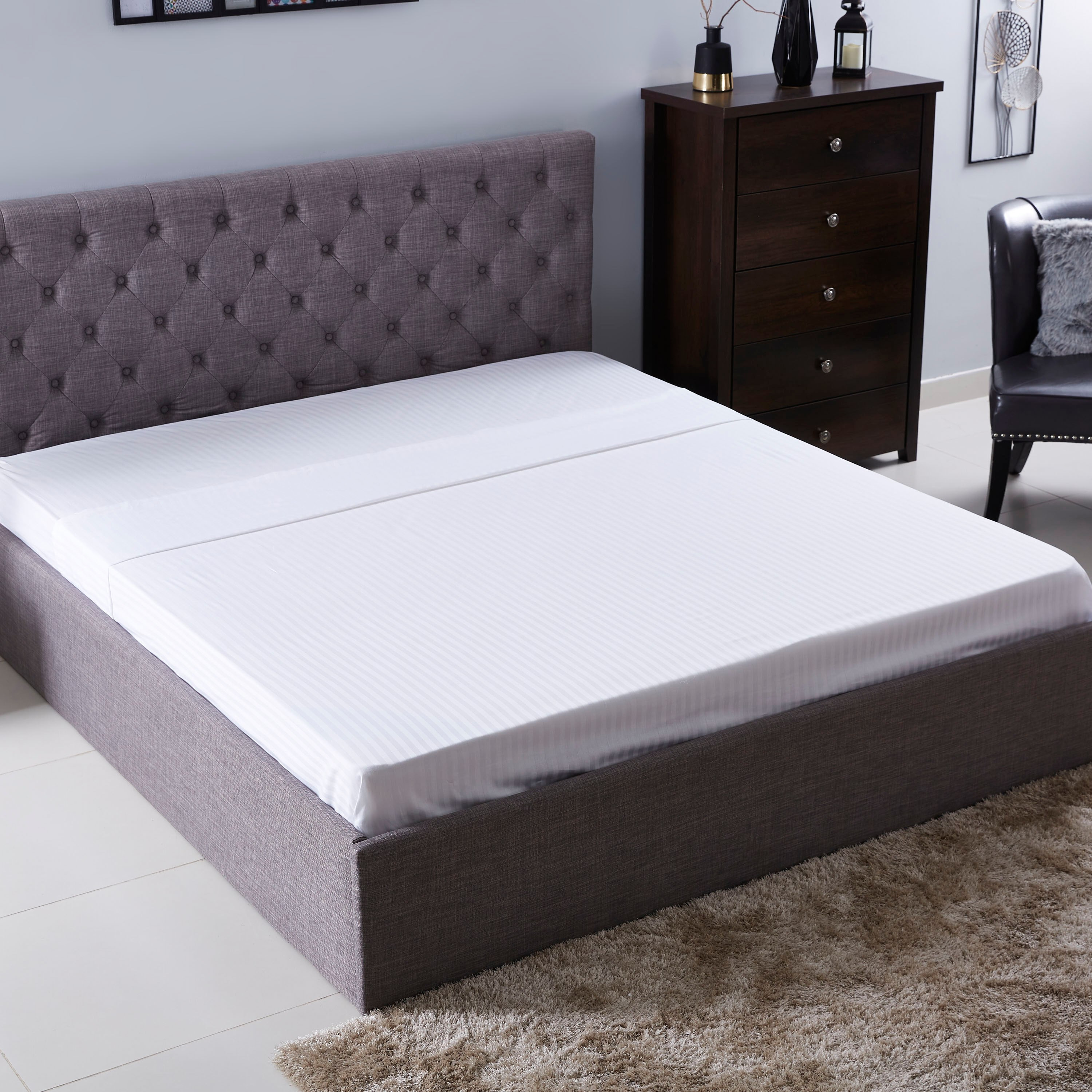 شرشف مسطّح مقاس كينج من هاملتون - 260x240 سم-hbxhomeware-bedding-flatsheets-image-1