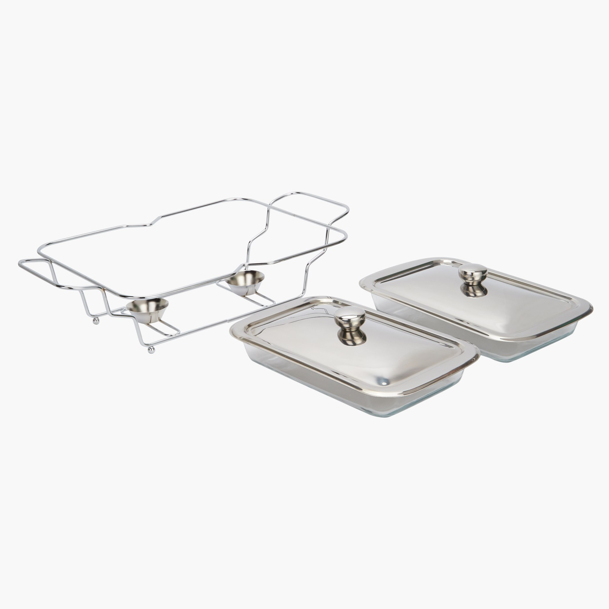 وعاء تسخين الطعام مزدوج ومستطيل الشكل ويلشاين - 1.5 لتر-hbxdecorandfurnishings-tabletop-serveware-image-3