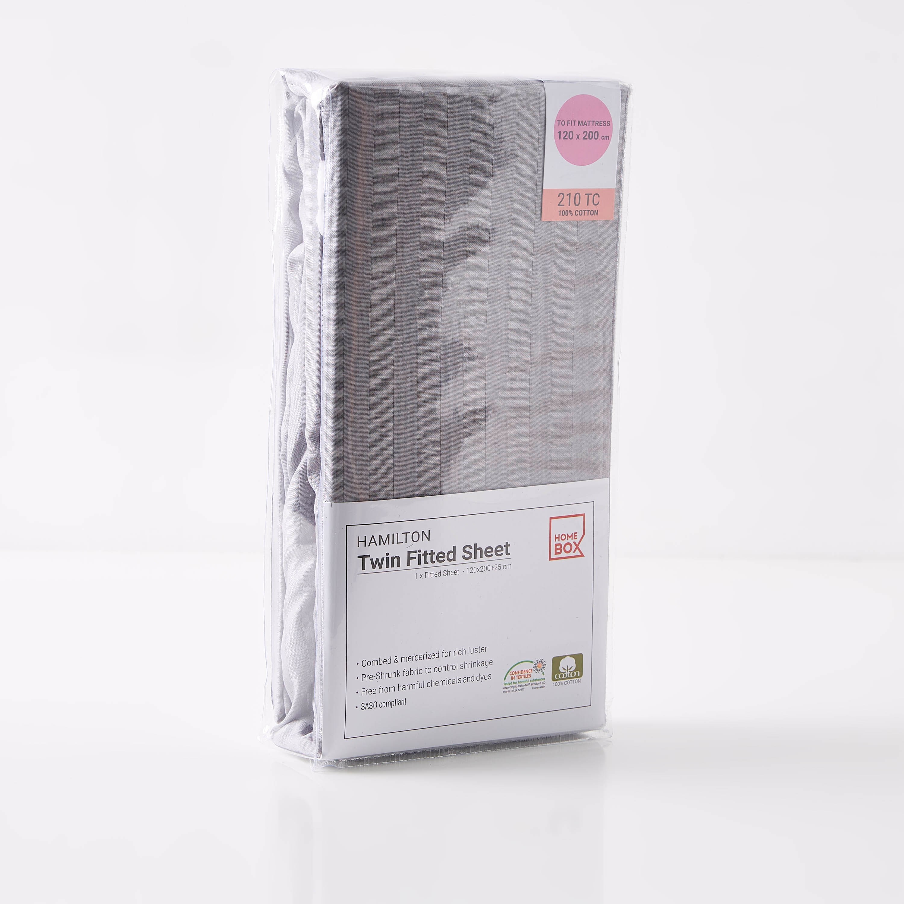 Hamilton Cotton Satin Stripe Twin Fitted Sheet - 120x200+25 cm-hbxhomeware-hbxbedroom-image-6