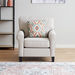 Angelic Oakwood Fabric Sofa with Cushion-Sofas-thumbnailMobile-0