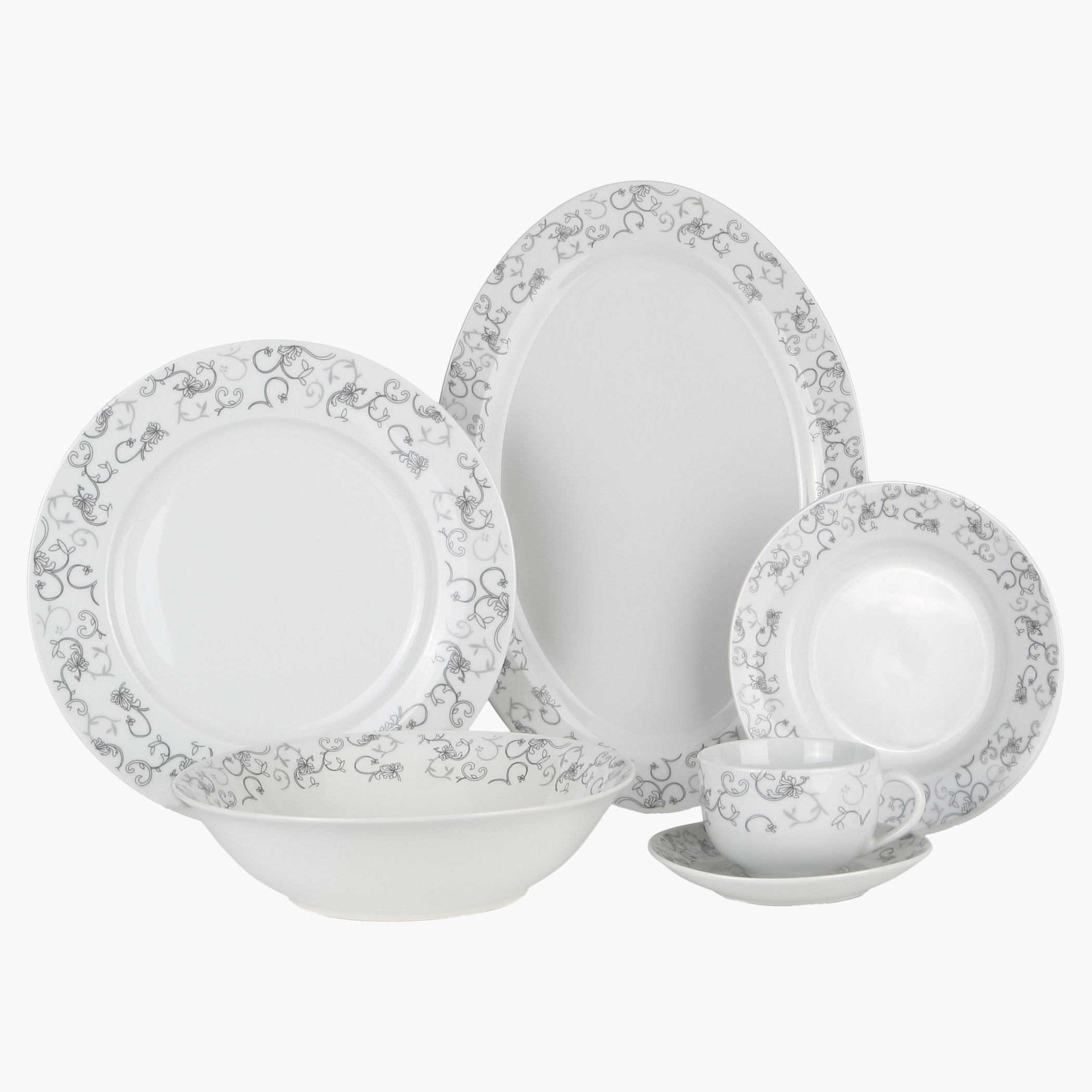 Lure Printed 22-Piece Dinner Set-hbxhomeware-hbxkitchen-image-1