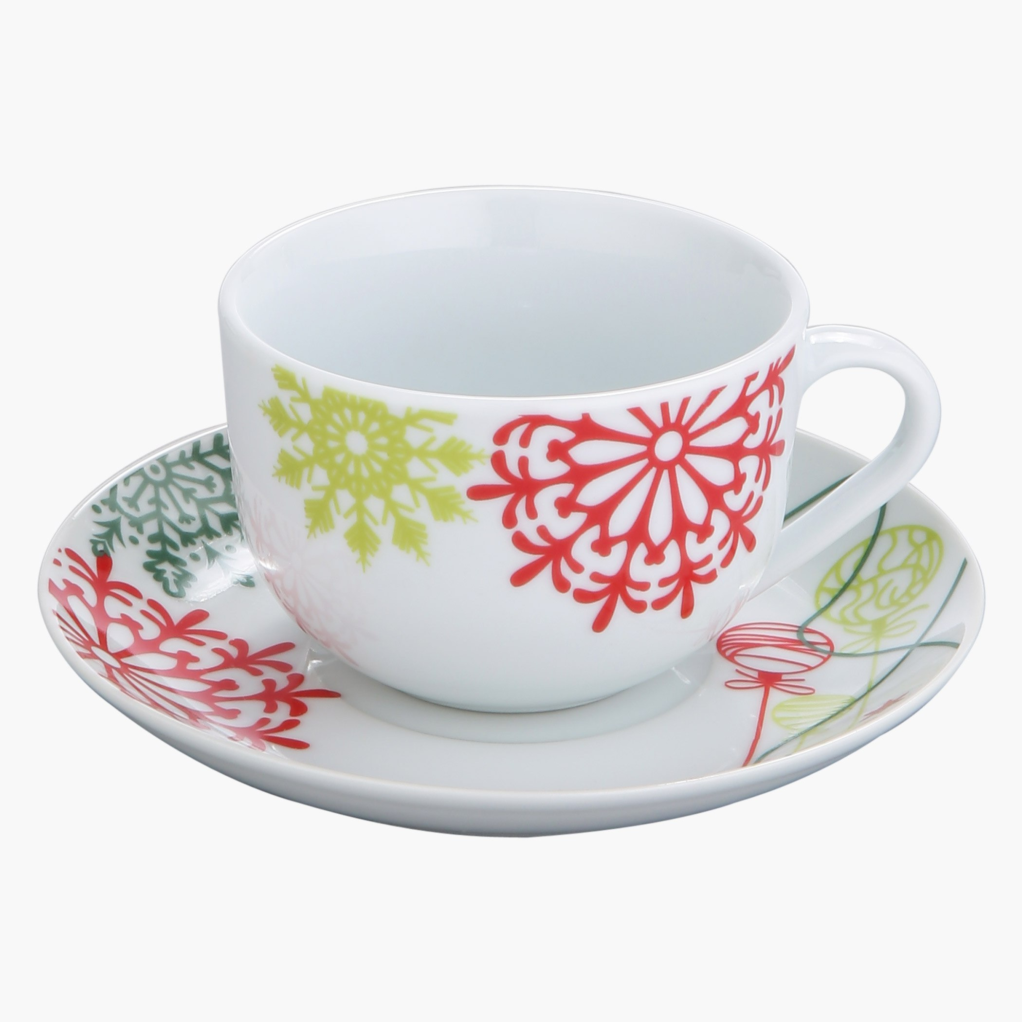 طقم مستلزمات المائدة بنقش أزهار من 22 قطعة-hbxhomeware-hbxkitchen-image-5