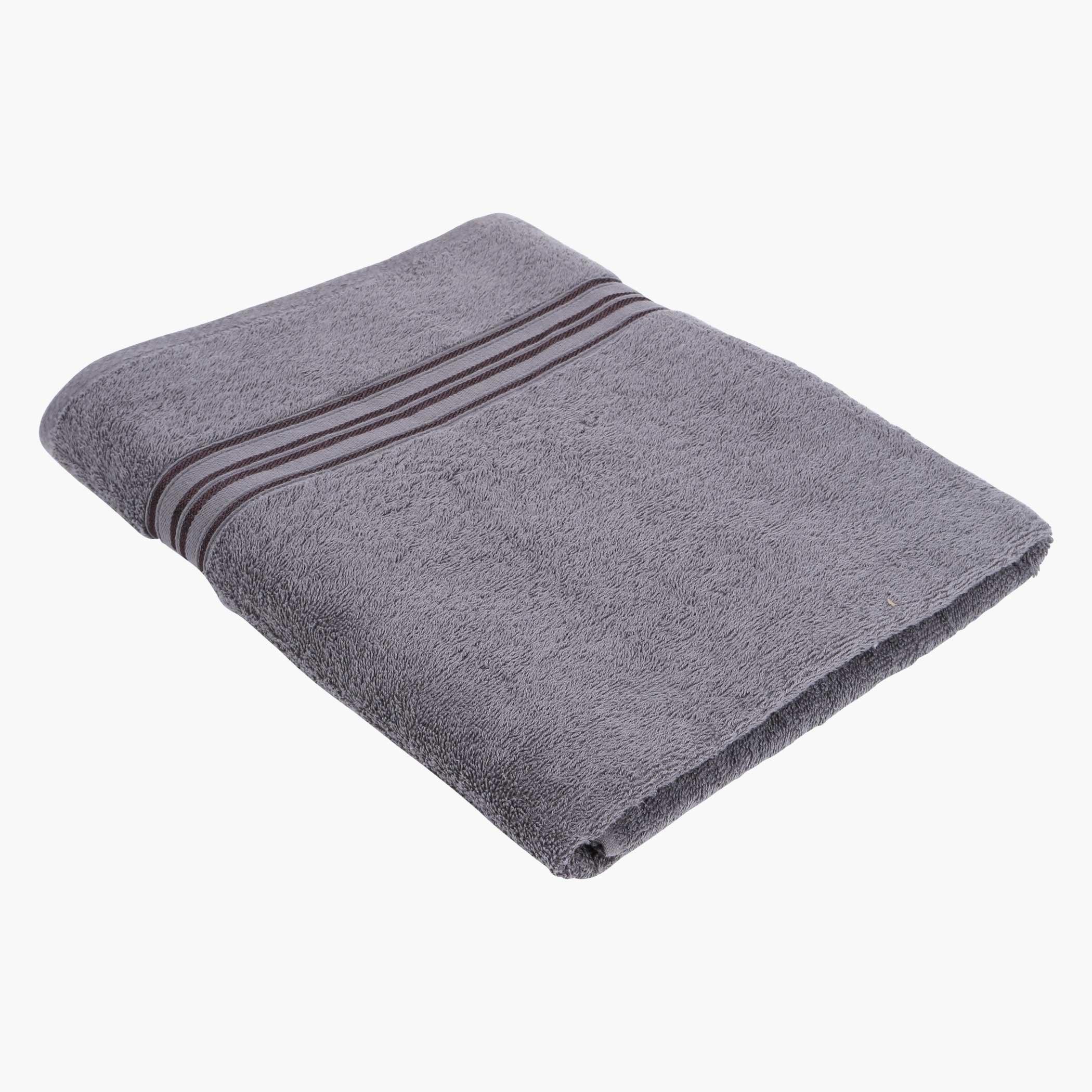 منشفة حمام مندوفة من إسنشال - 90×150 سم-hbxbathroom-bathroomtextiles-image-1
