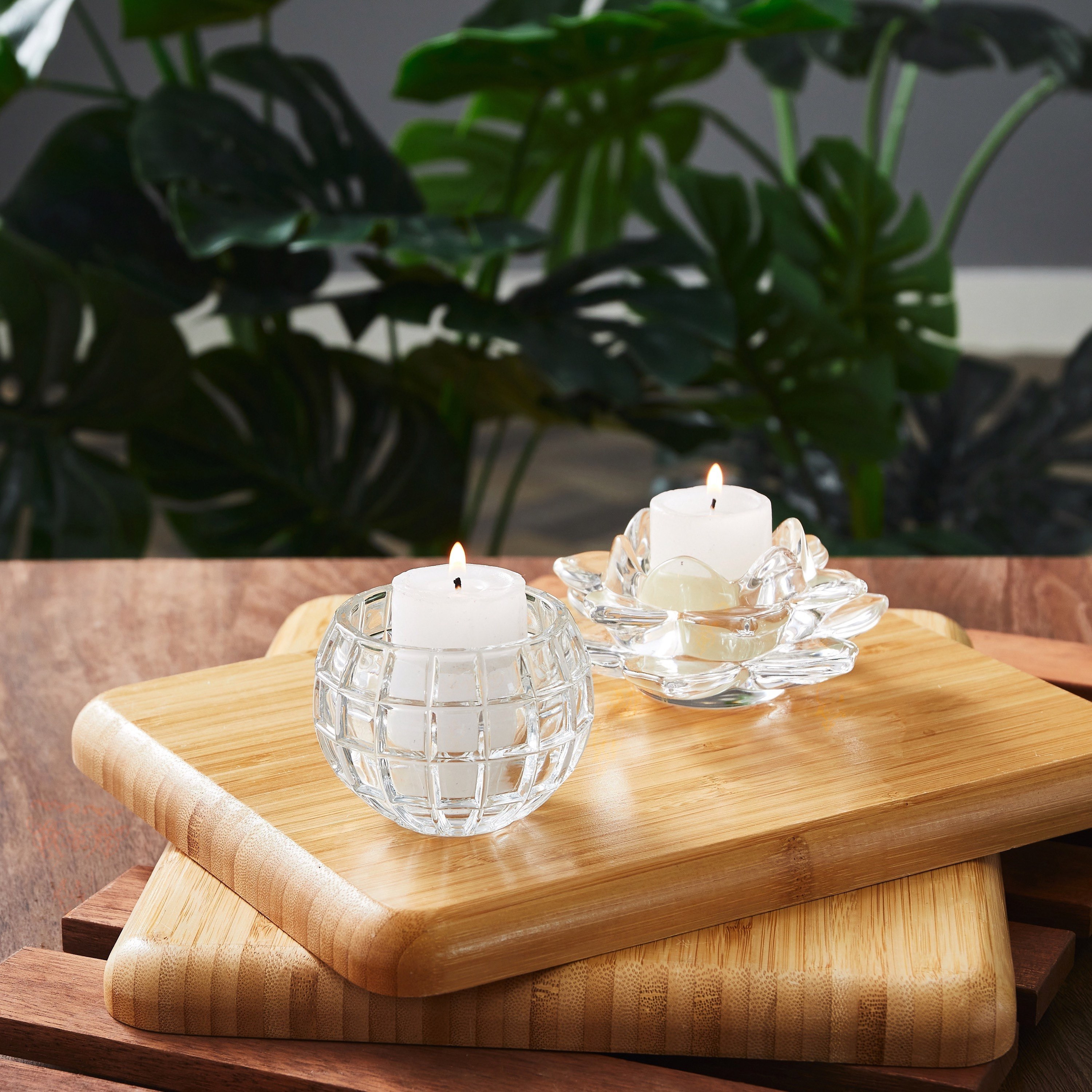 حامل شموع صغيرة بشكل زهرة اللوتس-hbxlivingroom-decorandaccessories-candleholders-image-6