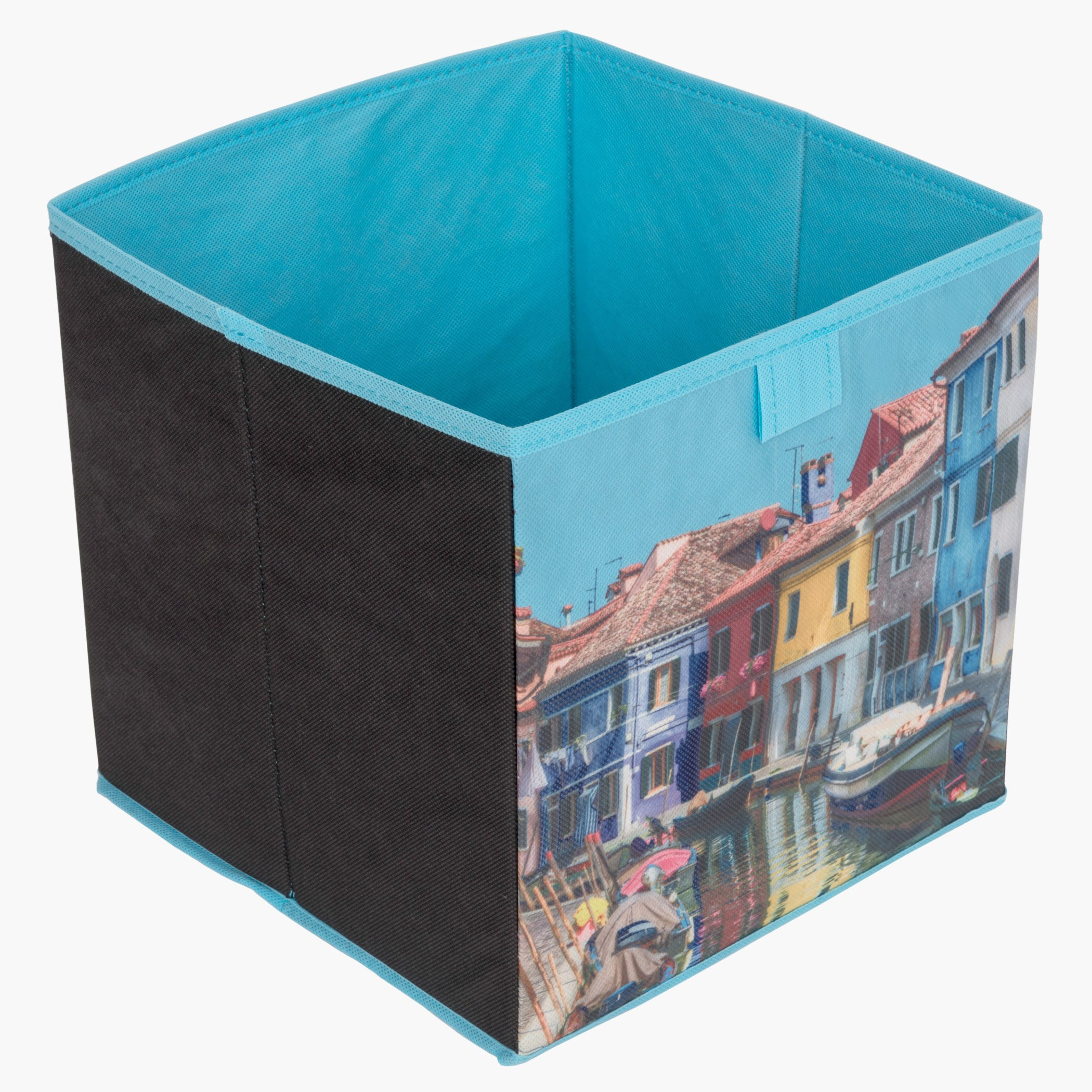 صندوق مكعب منقوش من فينيس - 28x28x28 سم-hbxbedroom-bedroomaccessories-bedroomstorage-image-1