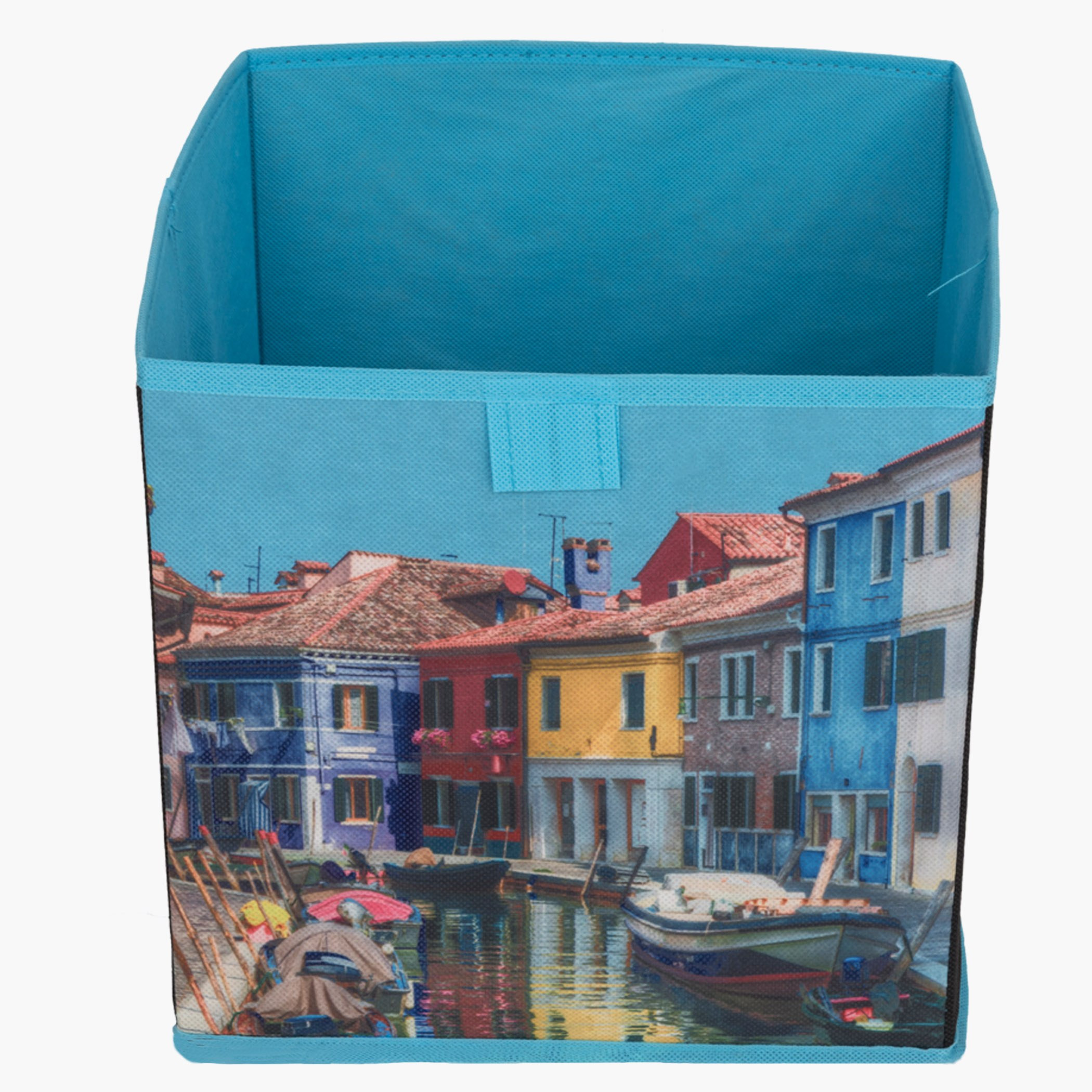 صندوق مكعب منقوش من فينيس - 28x28x28 سم-hbxbedroom-bedroomaccessories-bedroomstorage-image-2