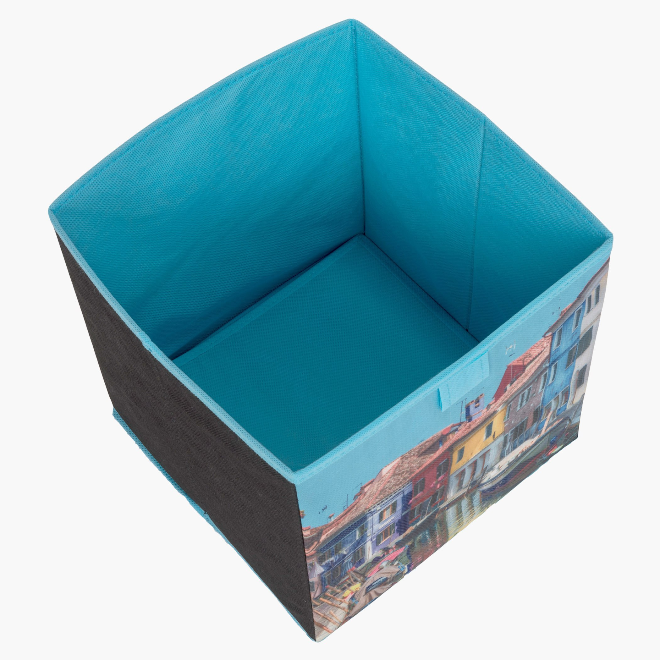 صندوق مكعب منقوش من فينيس - 28x28x28 سم-hbxbedroom-bedroomaccessories-bedroomstorage-image-3