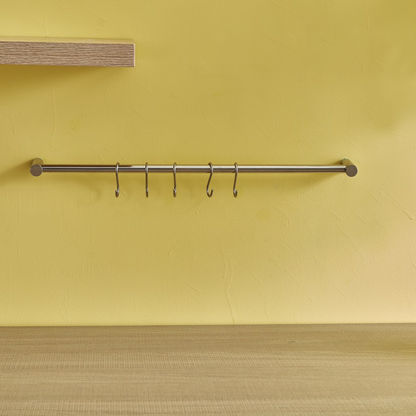 Berlyn Kitchen Bar with 5 Hooks