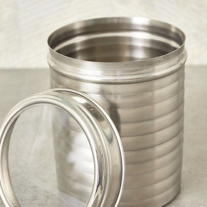 Canister with Lid - 1 L-Containers and Jars-image-2