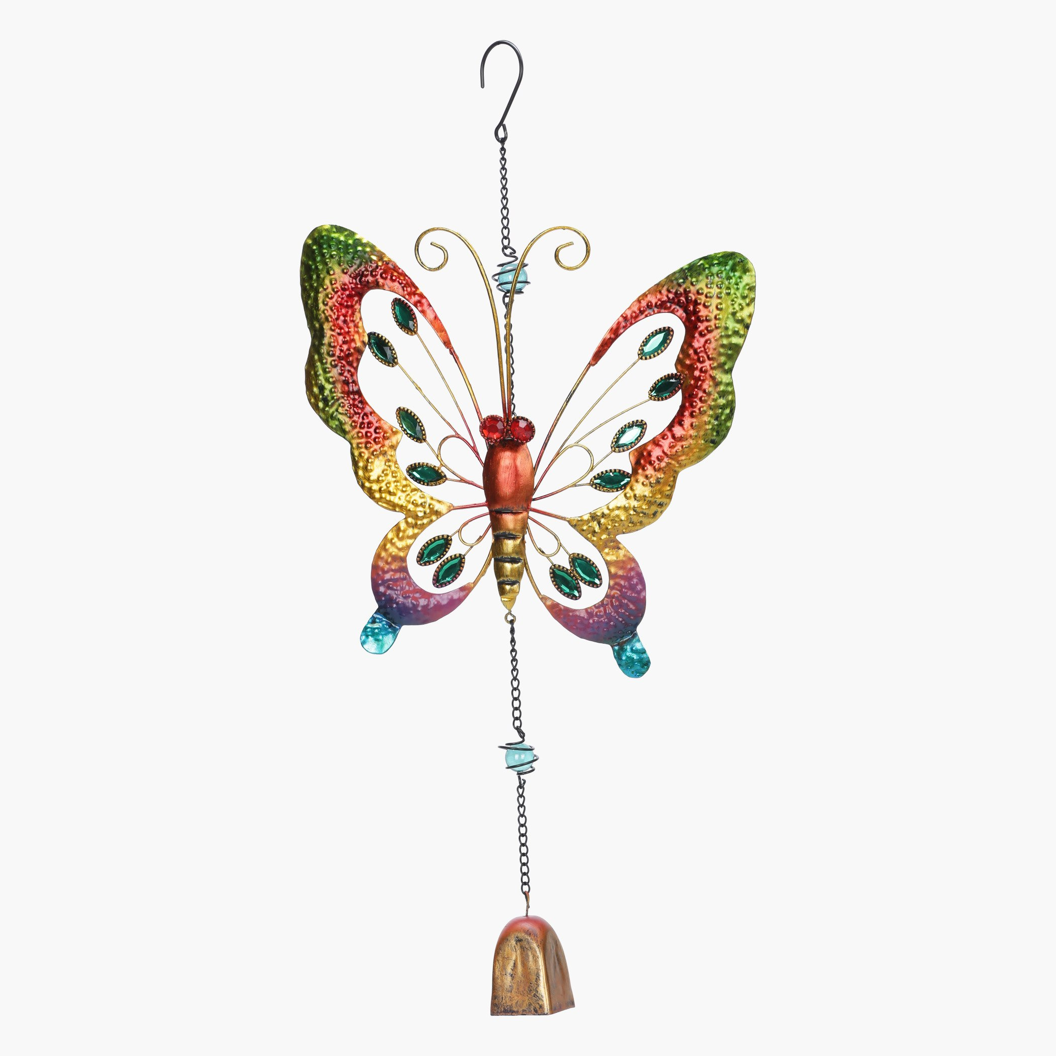 Studded Butterfly Wind Chime-hbxhomeware-homedecor-figurinesandornaments-image-1