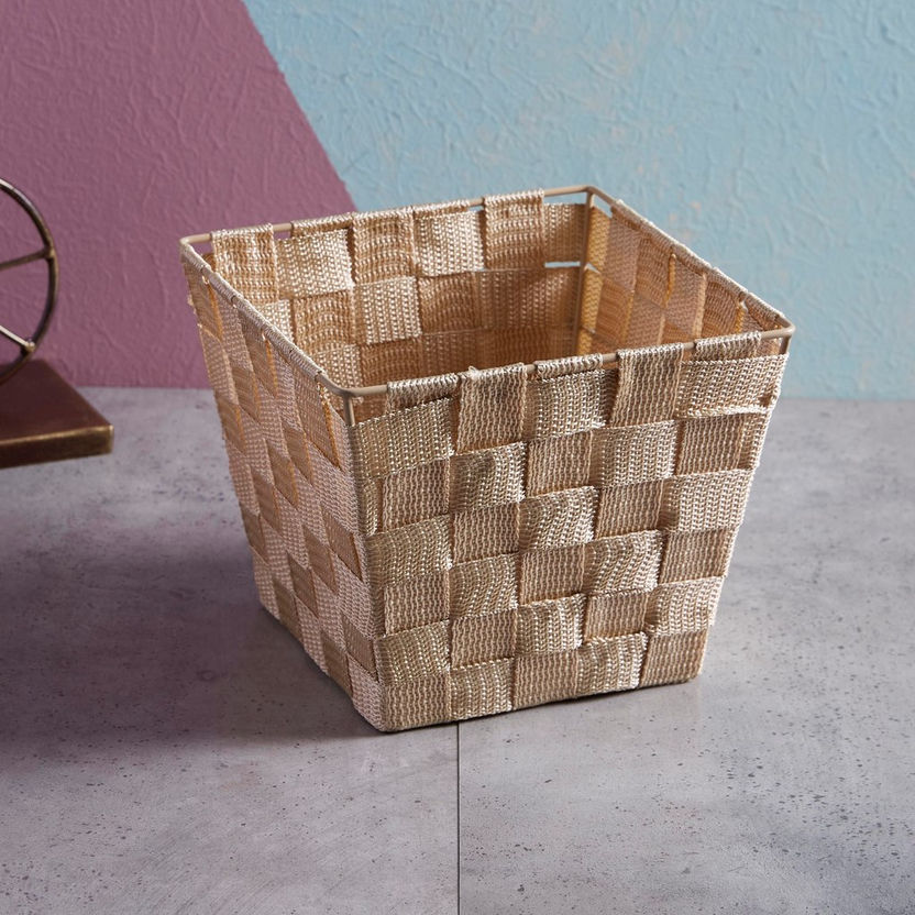 Strap Basket - 19x19 cm-Boxes and Baskets-image-0