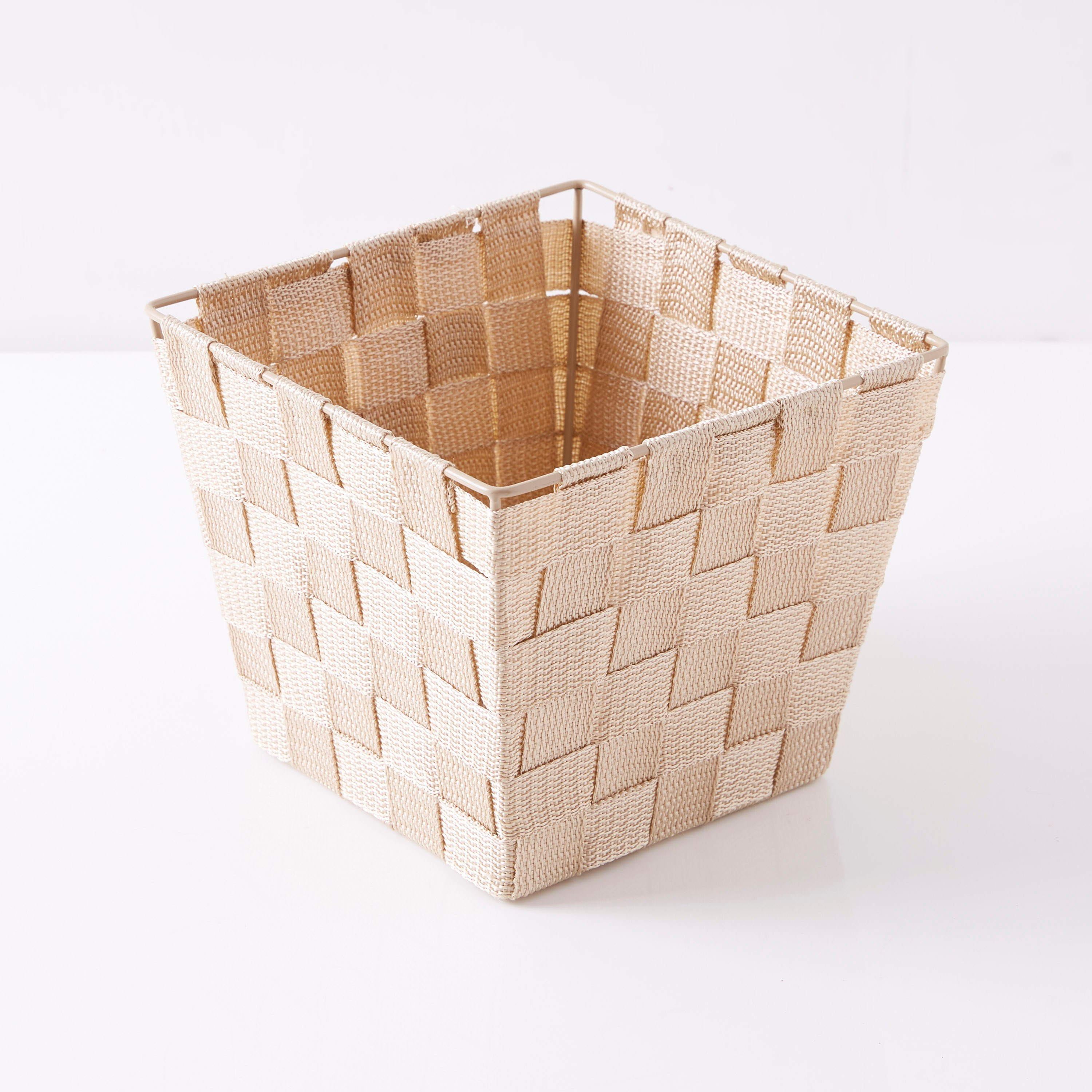 سلة بحزام - 19x19 سم-hbxbedroom-bedroomaccessories-bedroomstorage-image-4