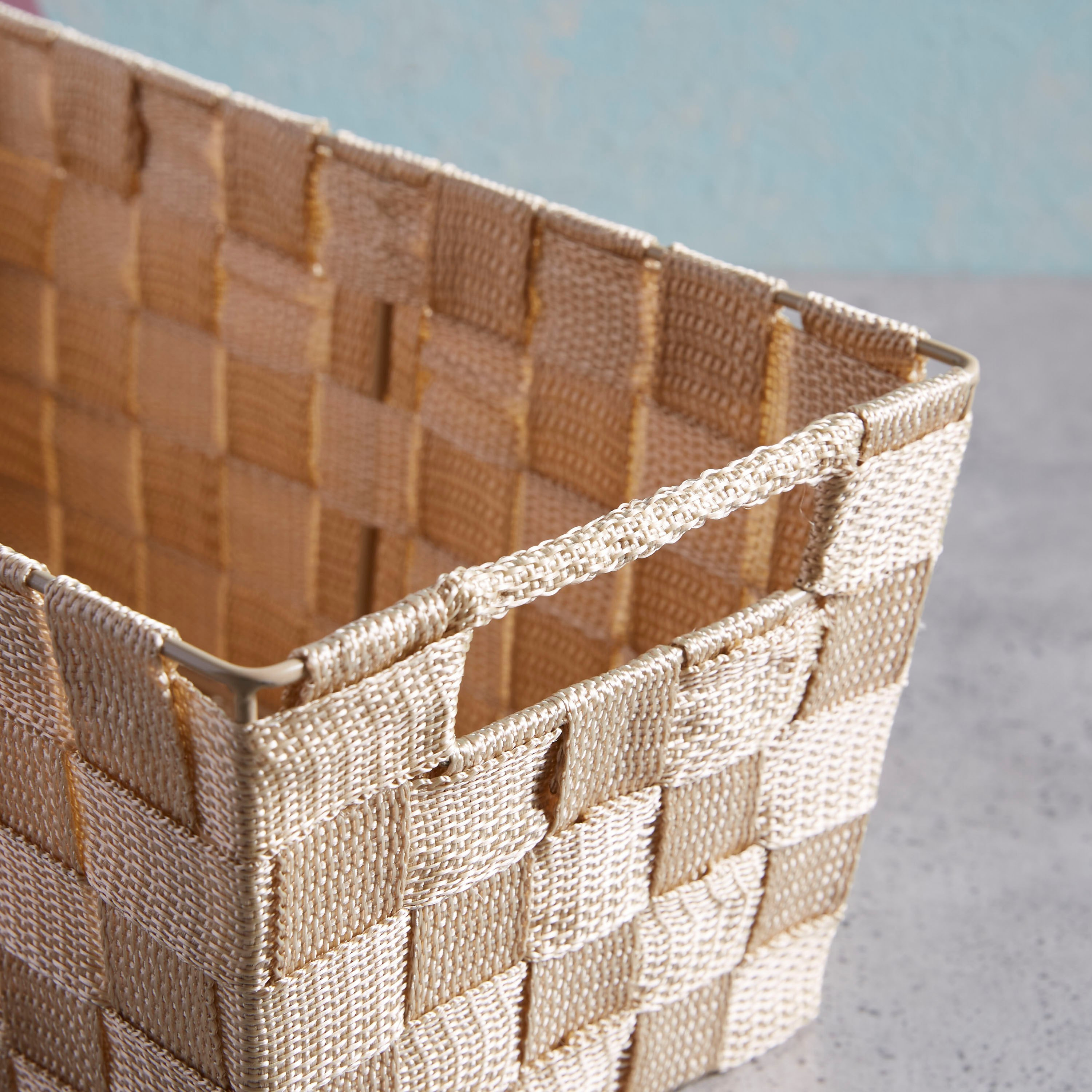 Strap Basket - 29x16 cm-hbxbedroom-bedroomaccessories-bedroomstorage-image-2