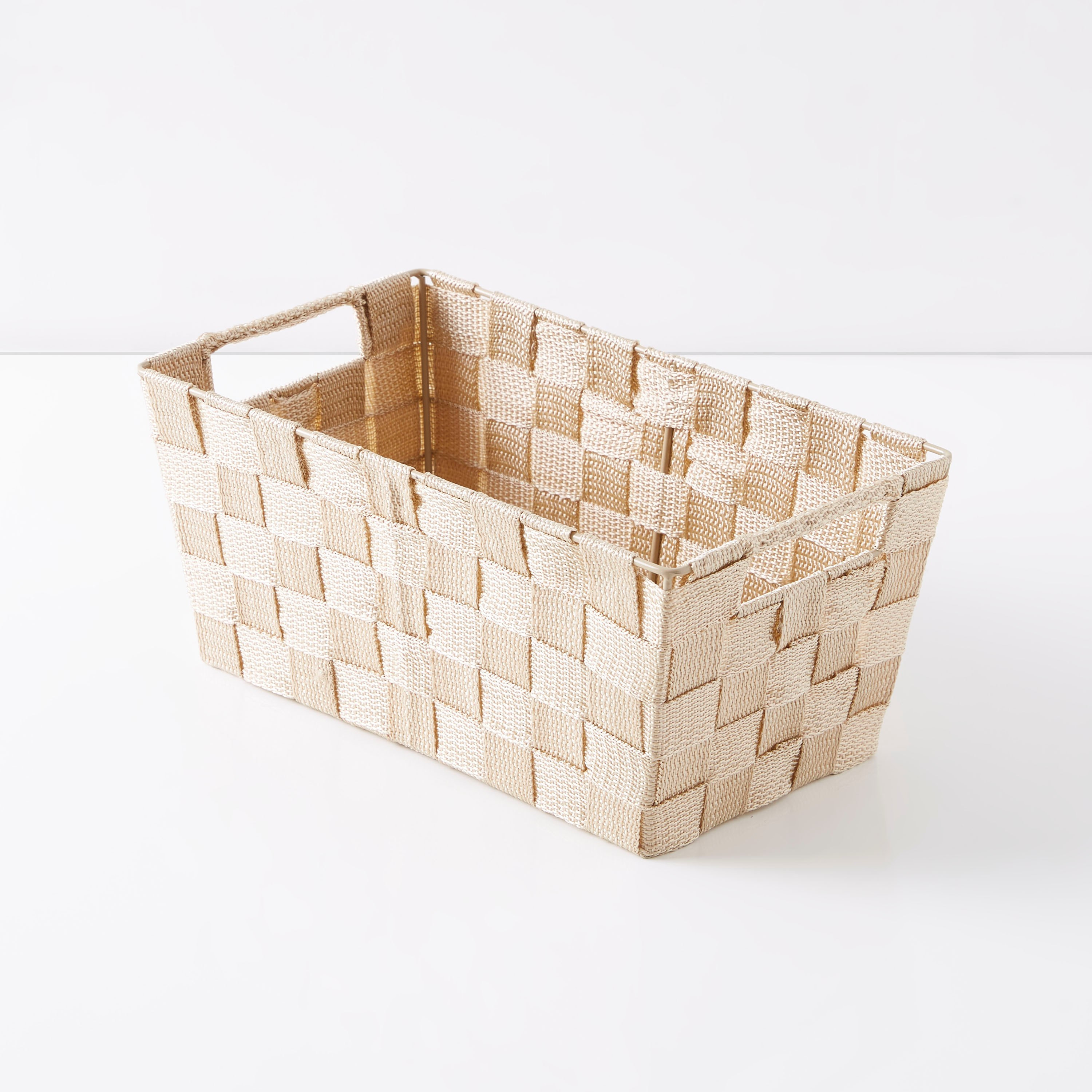 Strap Basket - 29x16 cm-hbxbedroom-bedroomaccessories-bedroomstorage-image-4