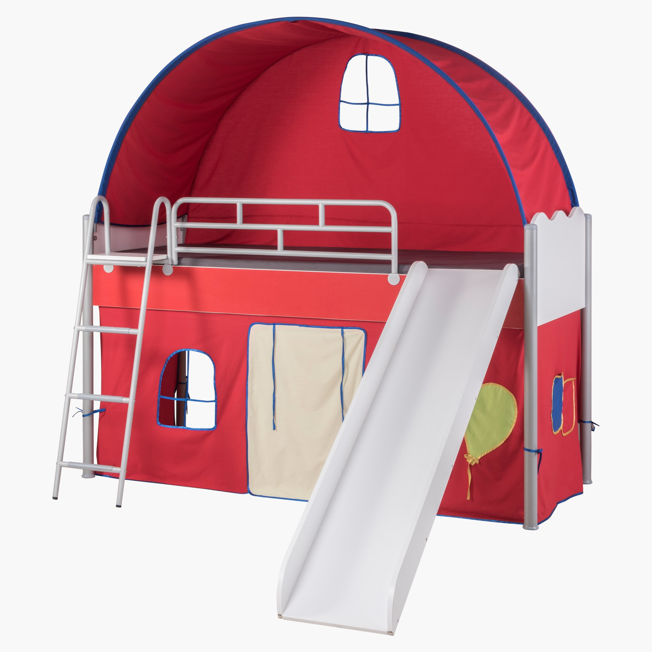 سرير بتصميم منزل للعب والمرح - 90x200 سم-hbxfurniture-bedsandbedsets-beds-single-image-1