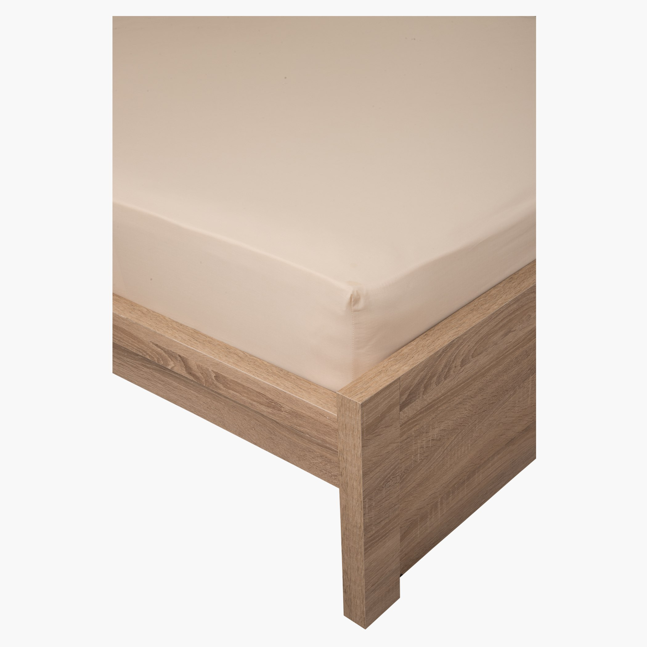 شرشف مطّاطي مزدوج من يوني - 120x200 سم-hbxhomeware-bedding-fittedsheets-image-1