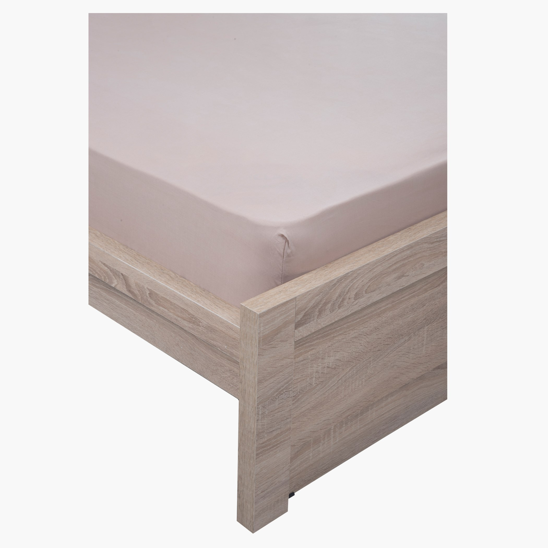 Uni Queen Fitted Sheet - 150x200  cm-hbxhomeware-hbxbedroom-image-1