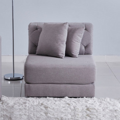 Emotion Armless Chair with 2-Cushions
