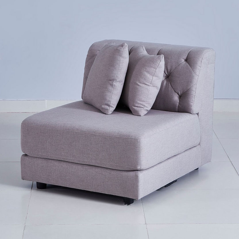 Emotion Armless Chair with 2-Cushions-Modular Sofas-image-10