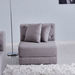 Emotion Armless Chair with 2-Cushions-Modular Sofas-thumbnailMobile-2