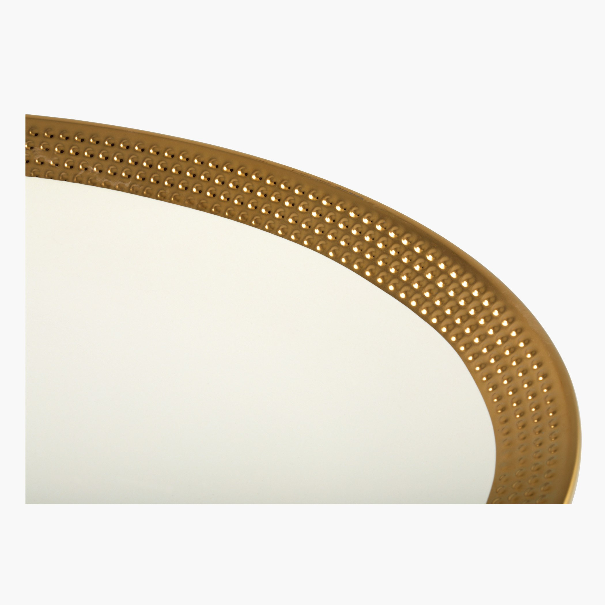 صحن بيضاوي بتصميم منقط من أوروم - 40 سم-hbxdecorandfurnishings-tabletop-serveware-image-3