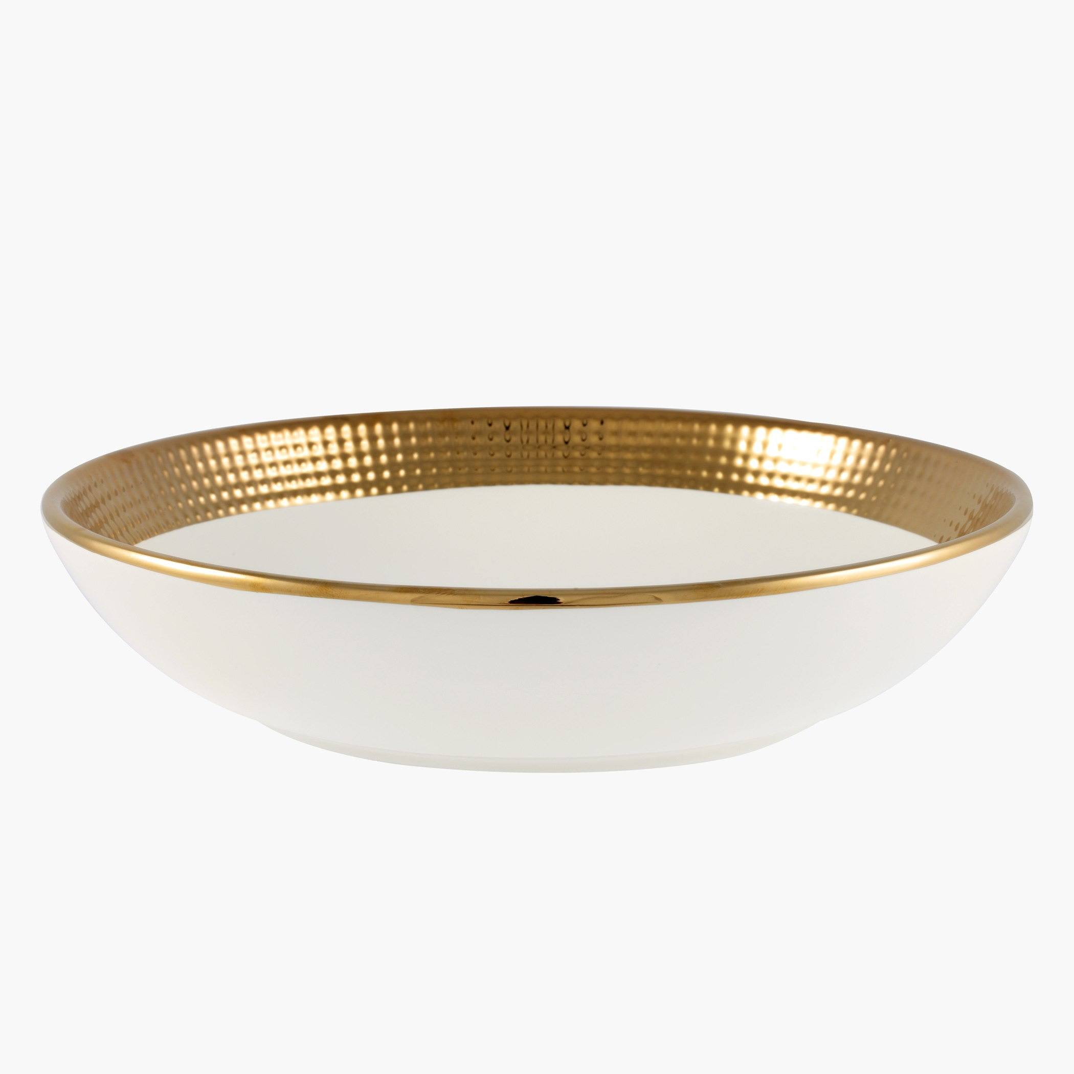 Aurum Dotted Round Bowl - 27 cm-hbxdecorandfurnishings-tabletop-serveware-image-1