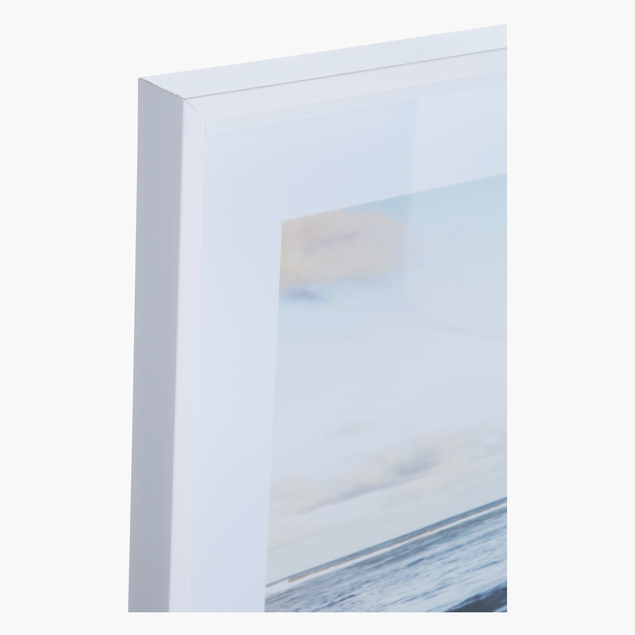 لوحة مُؤطّرة لشاطئ البحر كزينة للحائط-hbxlivingroom-walldecor-wallart-image-2